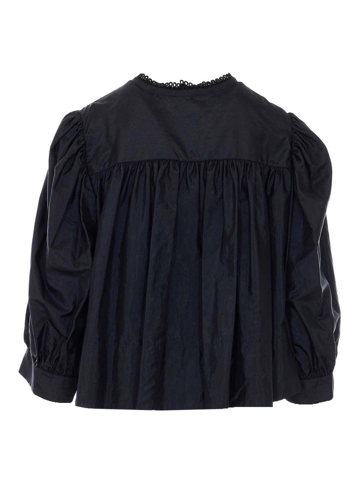 Black Shirt With Frontal Buttons Closure 26SHT28102001 (Chloé / シャツ・ブラウス ) | Chloé (クロエ)(1)