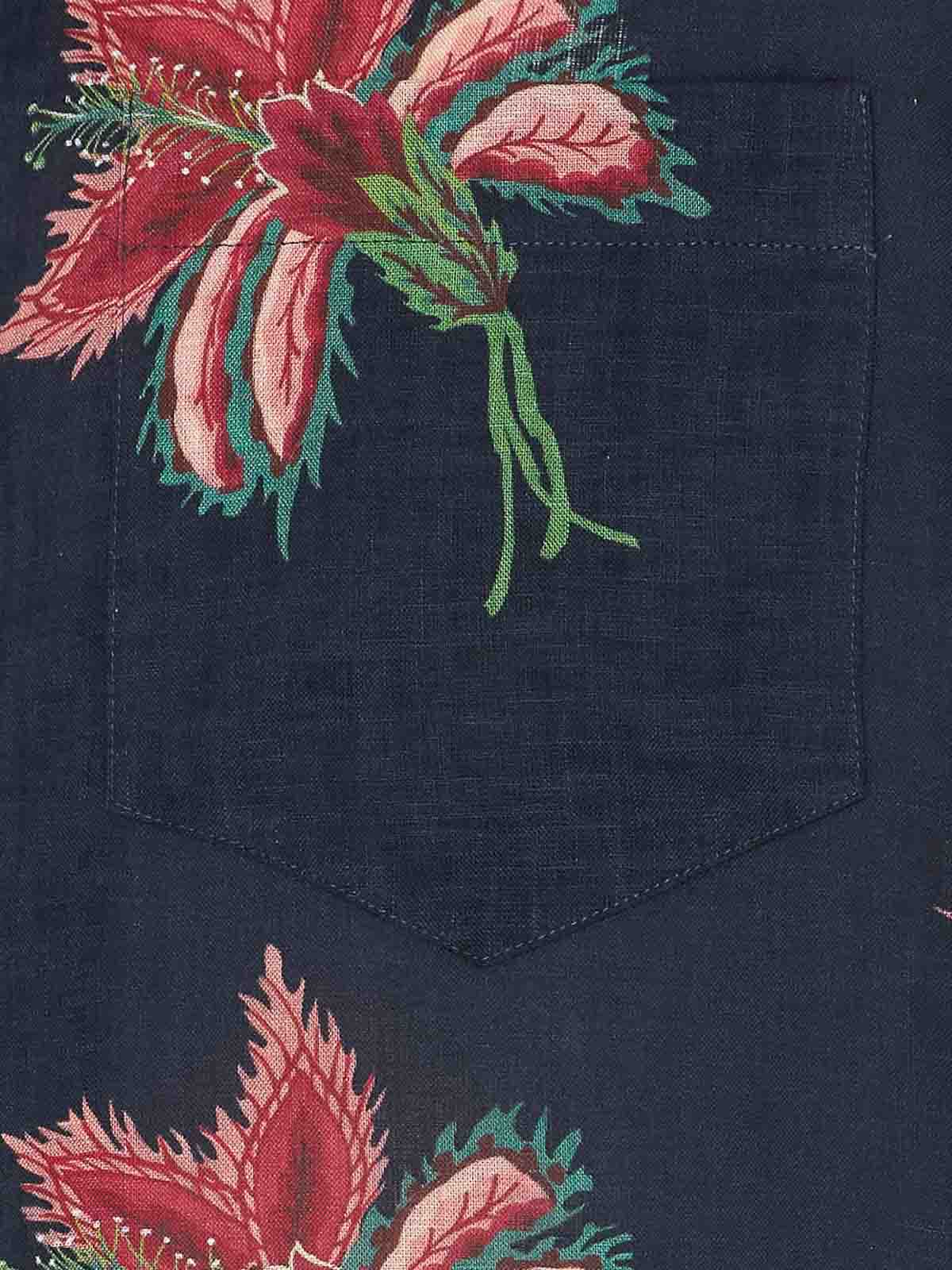 Black Shirt With Frontal Buttons Closure AAN11BA7D5Y (Valentino Garavani / シャツ・ブラウス ) | Valentino Garavani (ヴァレンティノ)(2)