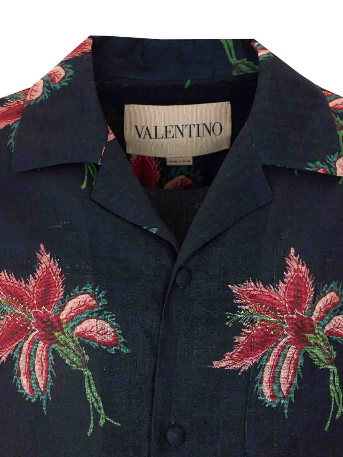 Black Shirt With Frontal Buttons Closure AAN11BA7D5Y (Valentino Garavani / シャツ・ブラウス ) | Valentino Garavani (ヴァレンティノ)(3)