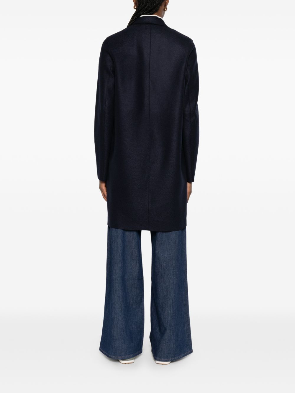 Harris Wharf London Coats Blue AE1301MLX358 (Harris Wharf London / コート ) | Harris Wharf London (ハリス ワーフ ロンドン)(3)