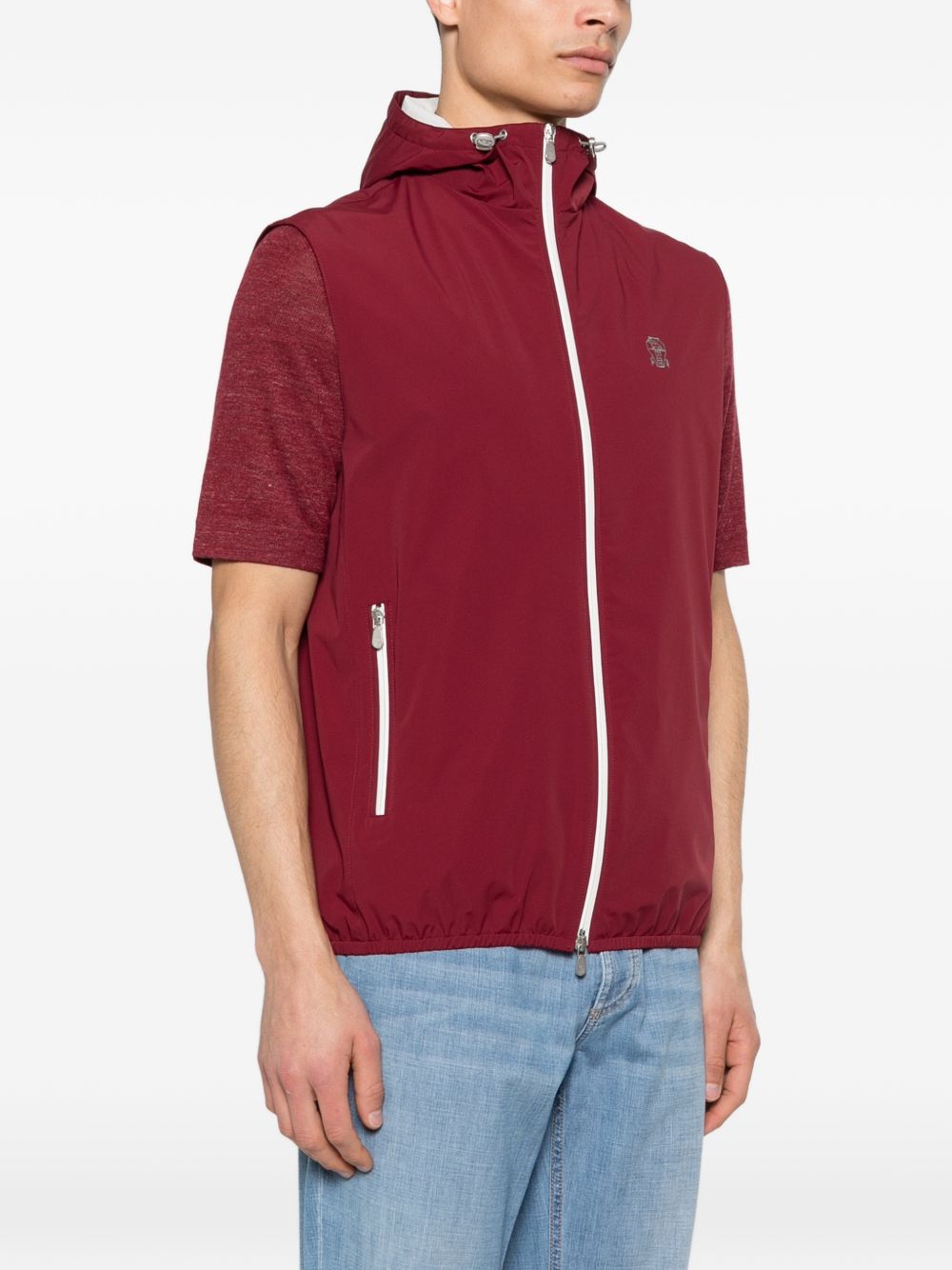 Brunello Cucinelli Jackets Red MM49A7450GC1830 (Brunello Cucinelli / ベスト ) | Brunello Cucinelli (ブルネロ・クチネリ)(2)