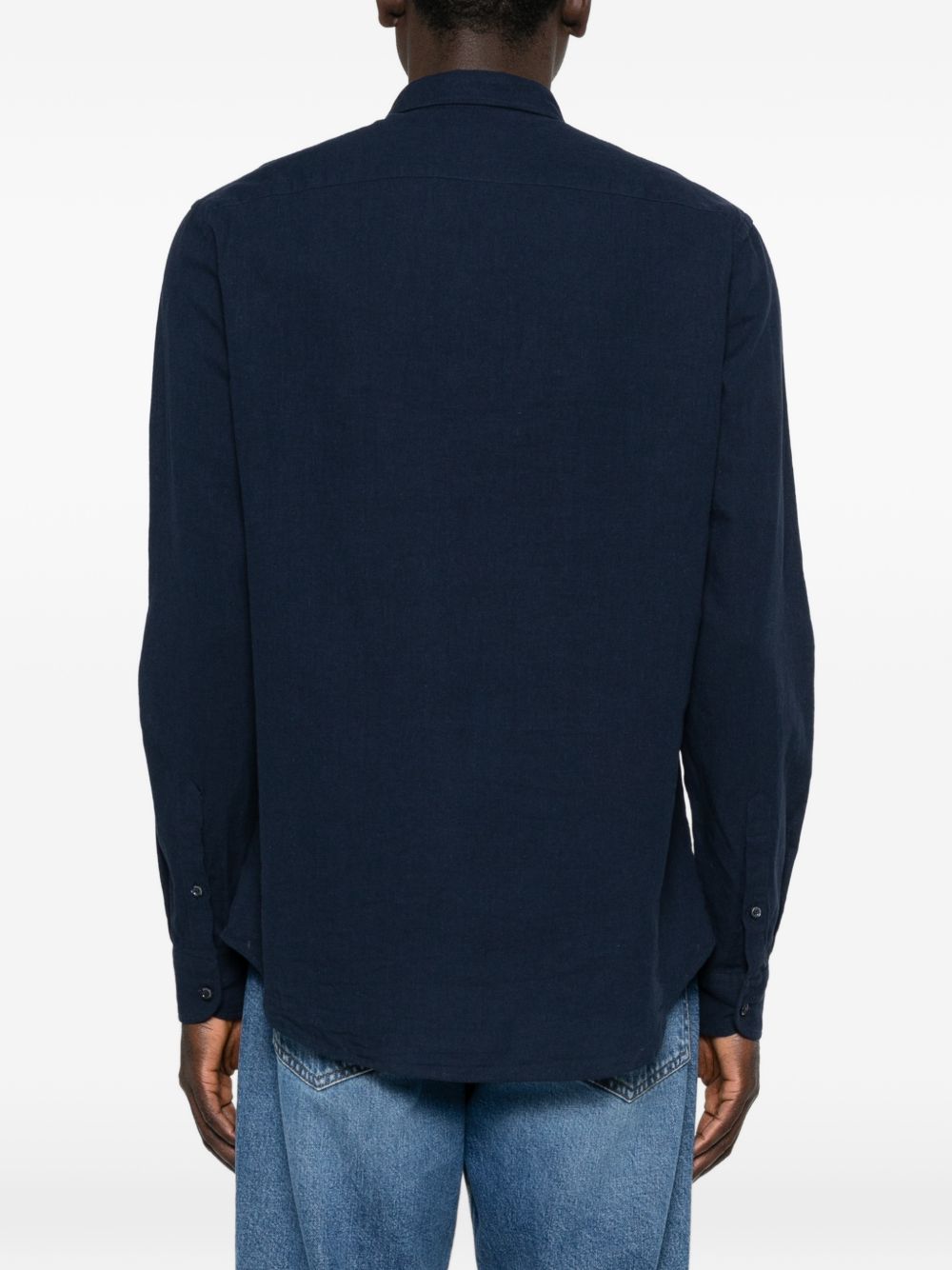 Emporio Armani Shirts Blue EM000099TE20550UB109 (EMPORIO ARMANI / シャツ・ブラウス ) | EMPORIO ARMANI (エンポリオ アルマーニ)(3)