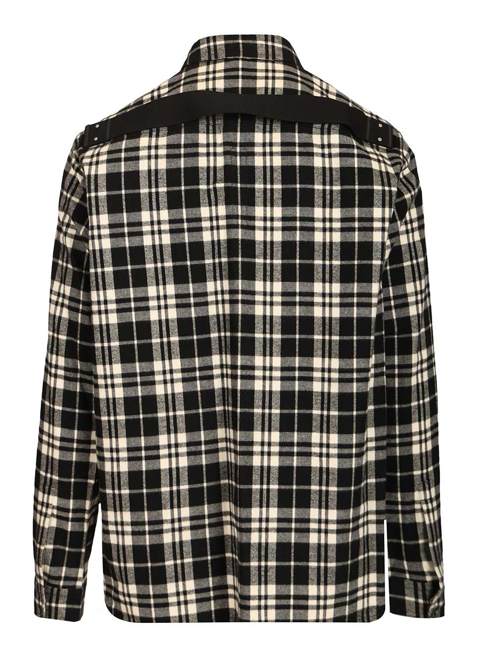 Temple checked cotton shirt RU01F2236CP09P (Rick Owens / カジュアルジャケット ) | Rick Owens (リック オウエンス)(1)