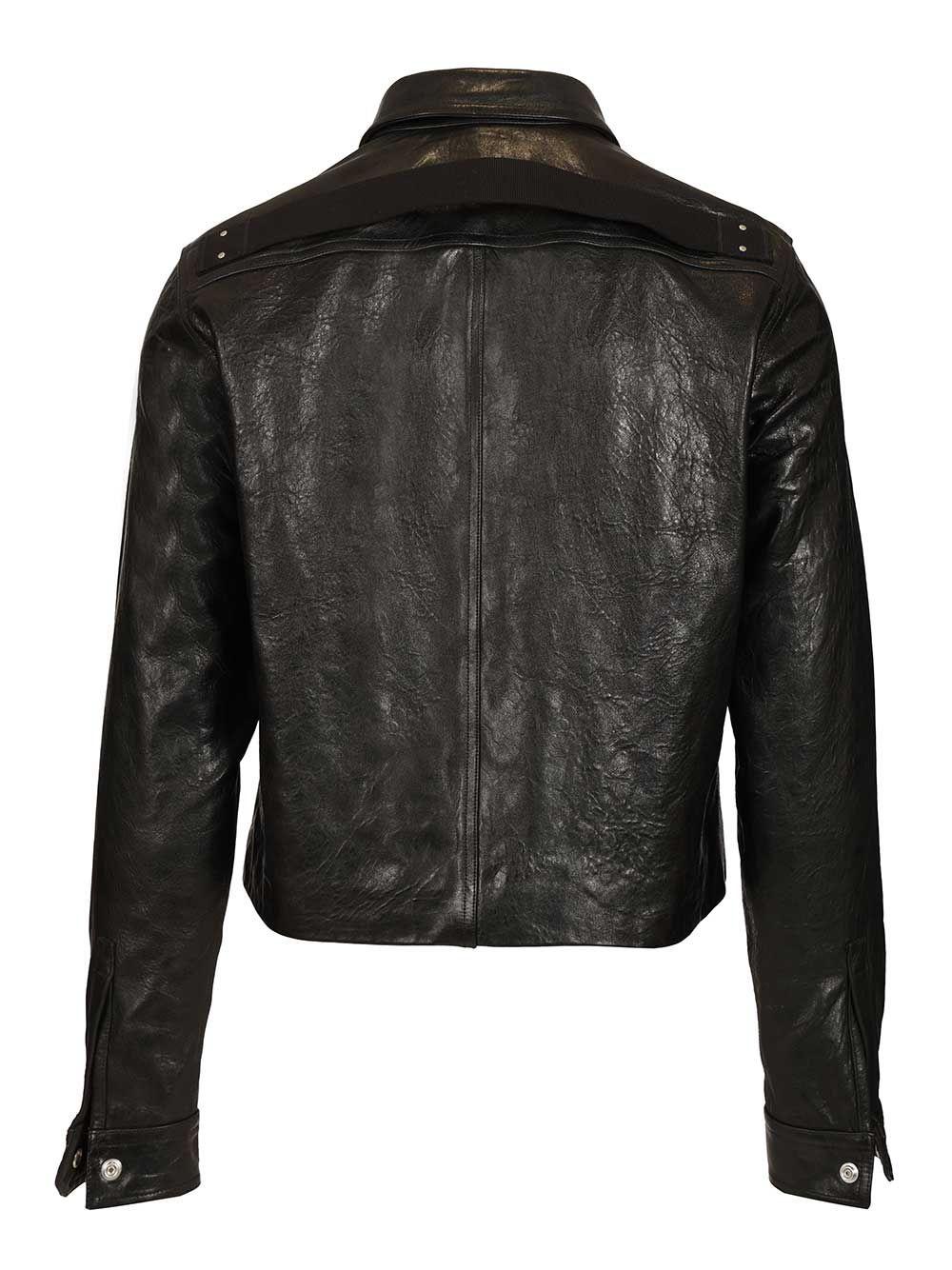 TOUR ALICE JACKET IN LEATHER WITH STUDS DETAILS RR01F2742LBEES609 (Rick Owens / レザー&ファージャケット・コート ) | Rick Owens (リック オウエンス)(1)