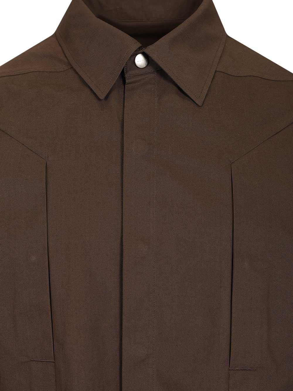 FOGPOCKET OUTERSHIRT RU01F2237P78 (Rick Owens / シャツ・ブラウス ) | Rick Owens (リック オウエンス)(3)