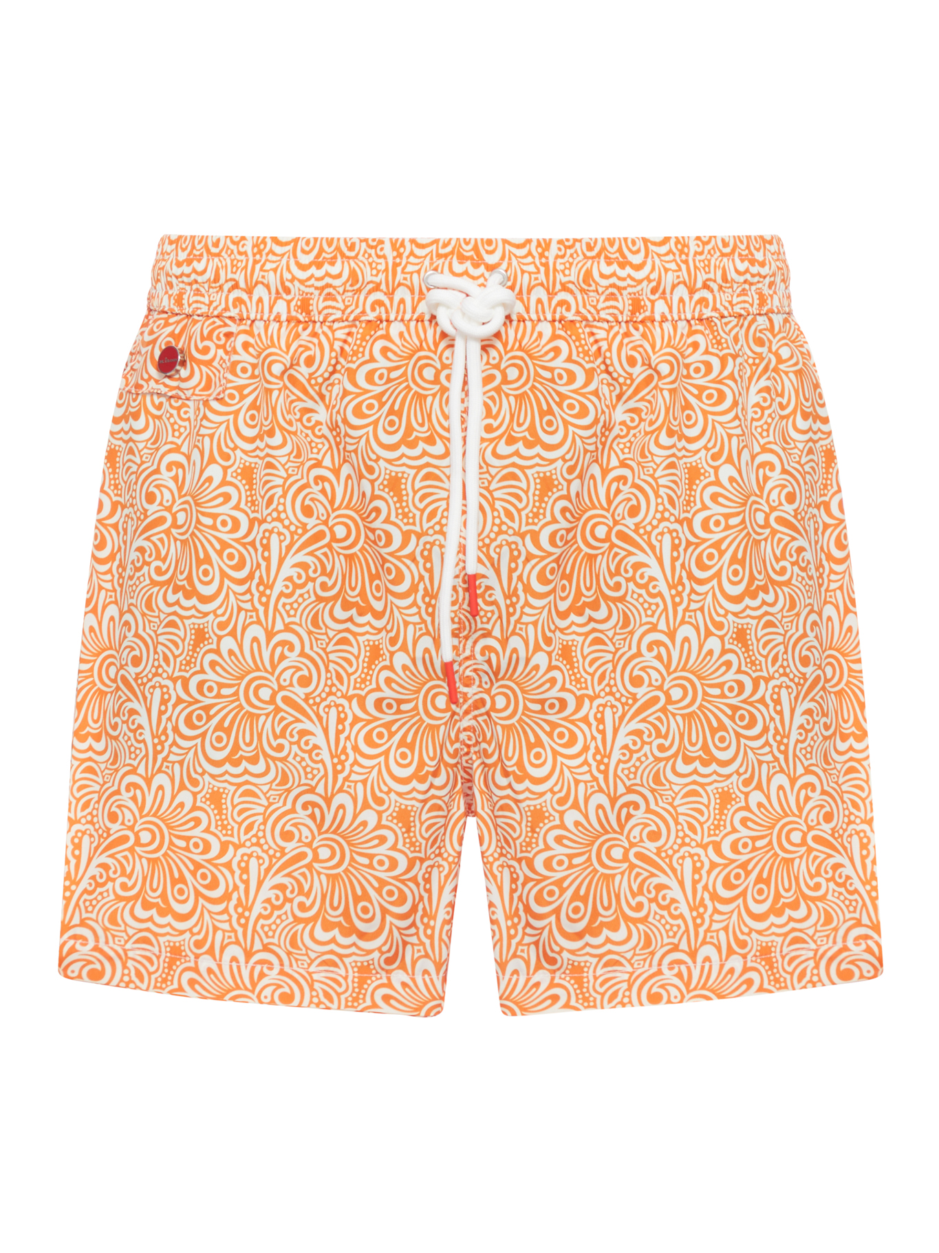 SWIMSUIT IN TECHNICAL FABRIC WITH ALL-OVER FLORAL PATTERN UCOM010K0742H37000000 (Kiton / スイムウェア ) | Kiton (キートン)