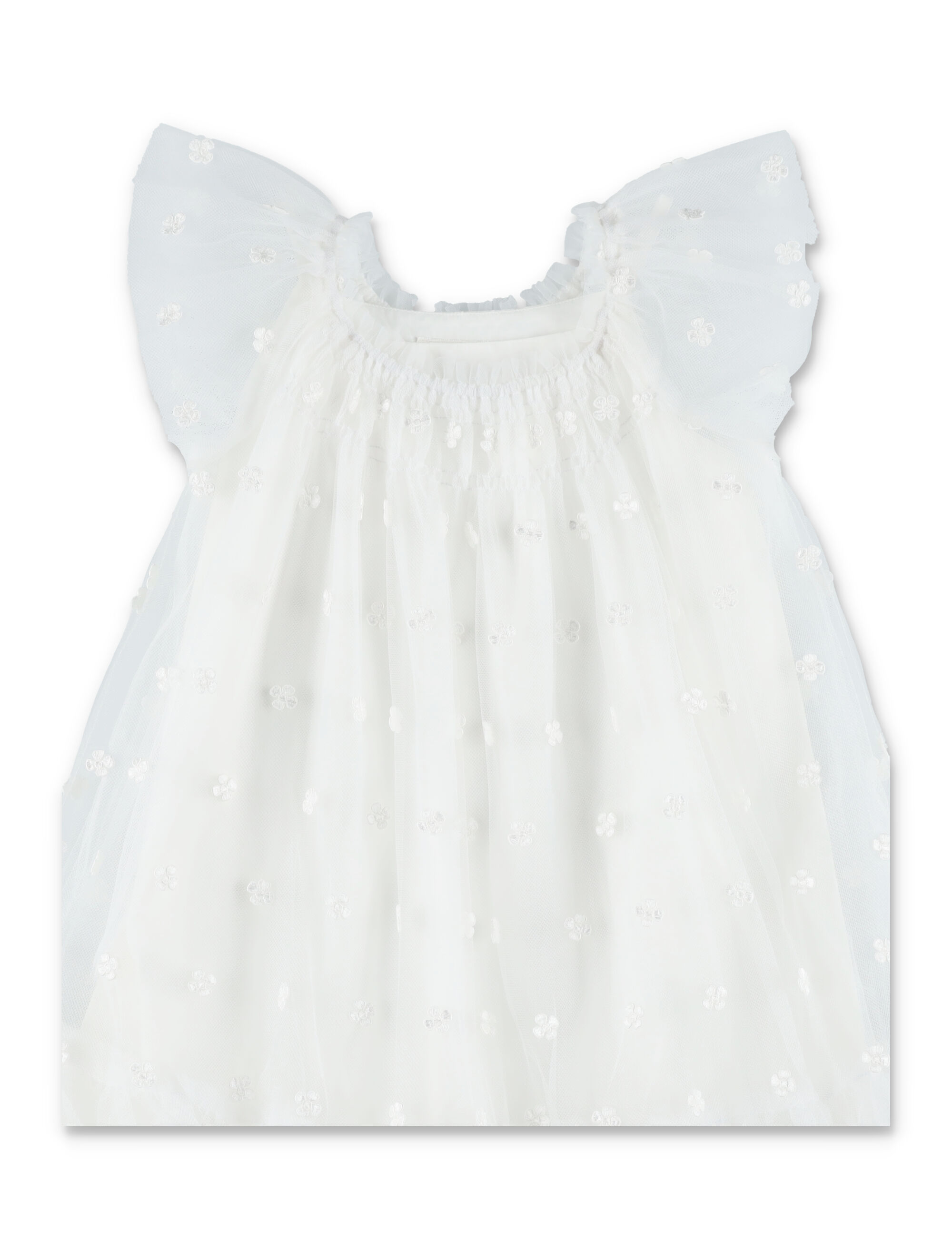 Bonpoint Dresses White S06GDRW00026101 (Bonpoint / ワンピース・ドレス・オールインワン ) | Bonpoint (ボンポワン)(1)