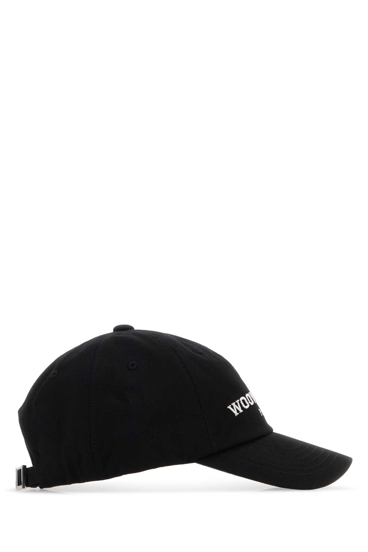 Black cotton baseball cap W261CA52661B (WOOYOUNGMI / 帽子 ) | WOOYOUNGMI (ウーヨンミ)(1)