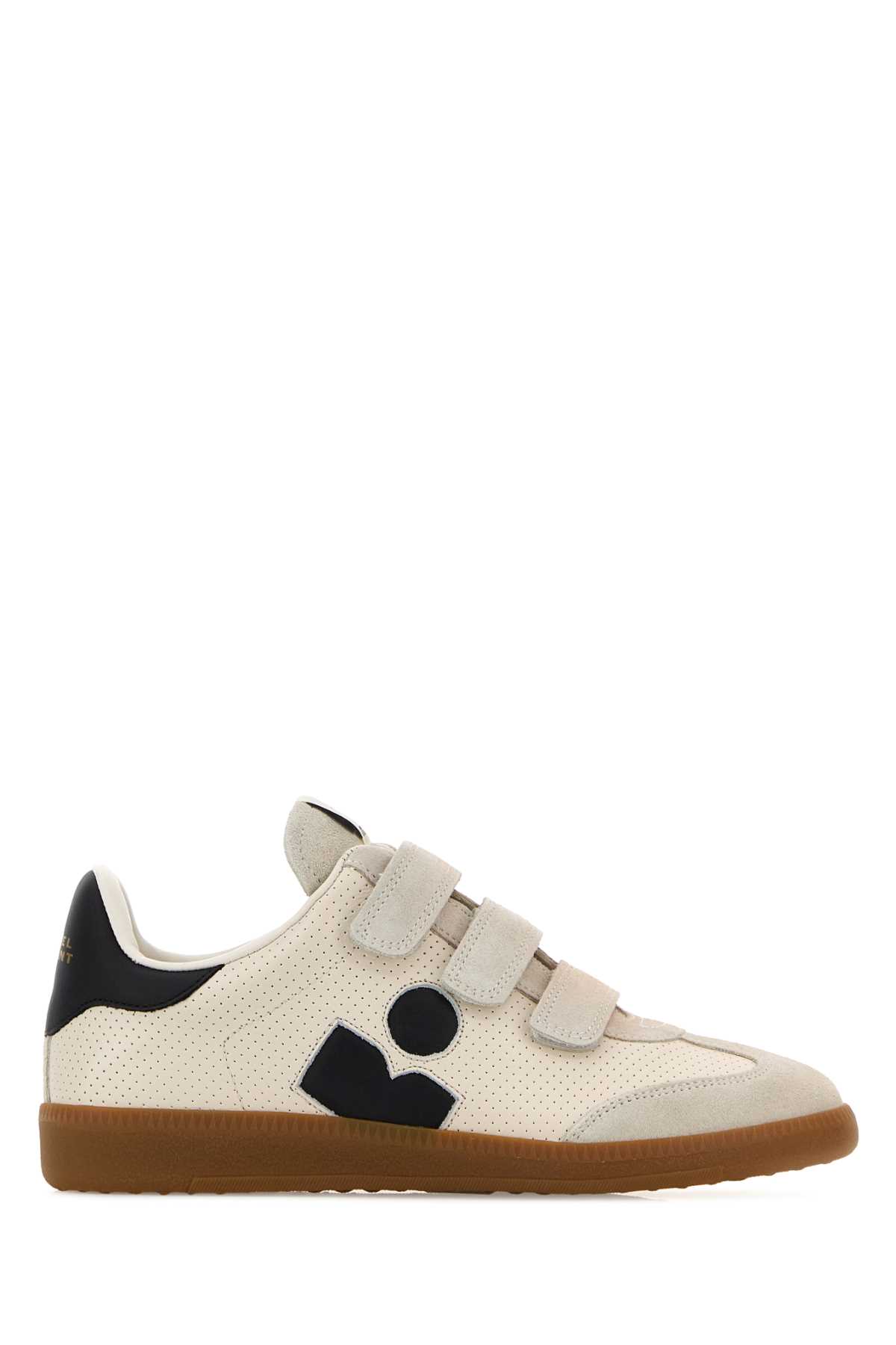 Chalk leather and suede Beth sneakers BK0013FAD1E06SCKBK (Isabel Marant / スニーカー ) | Isabel Marant (イザベル マラン)