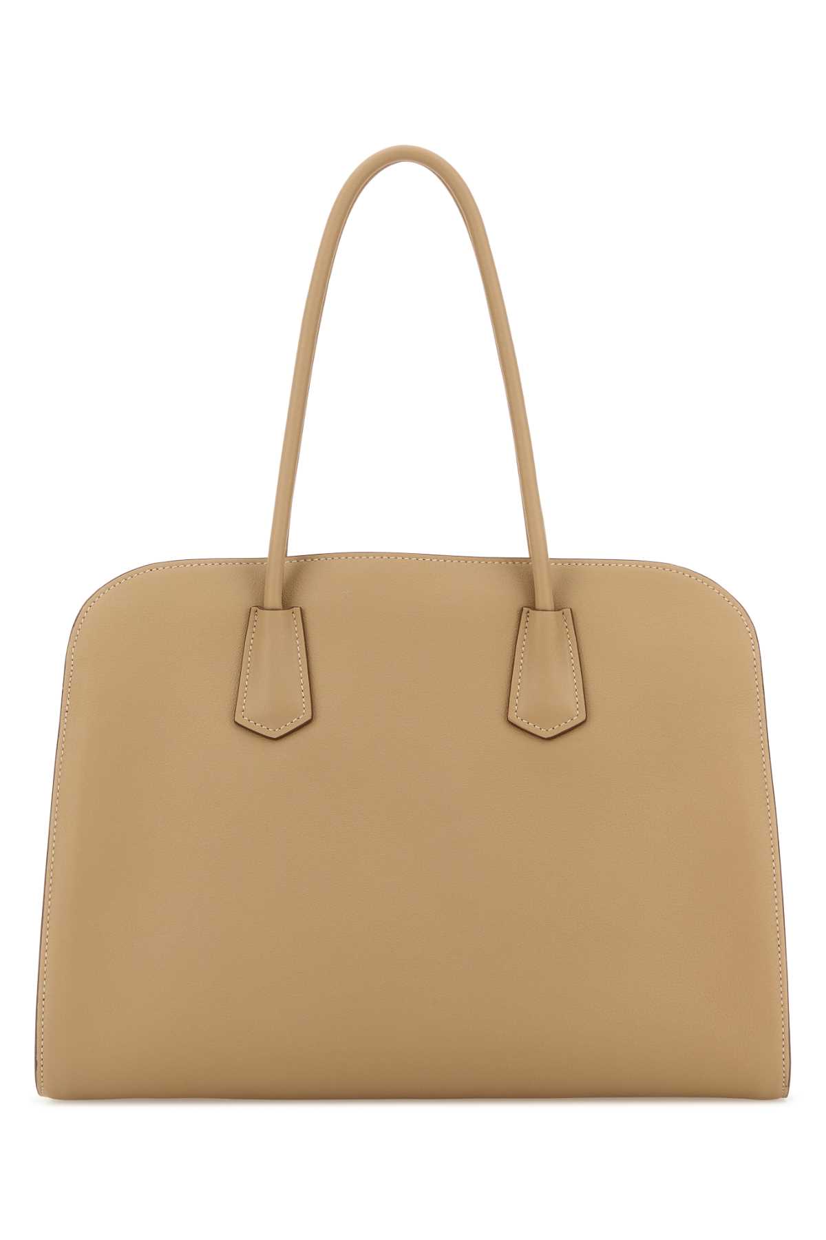 Beige leather shopping bag 1BG6052CYSF0036 (Prada / ハンドバッグ・ショルダーバッグ ) | Prada (プラダ)(2)
