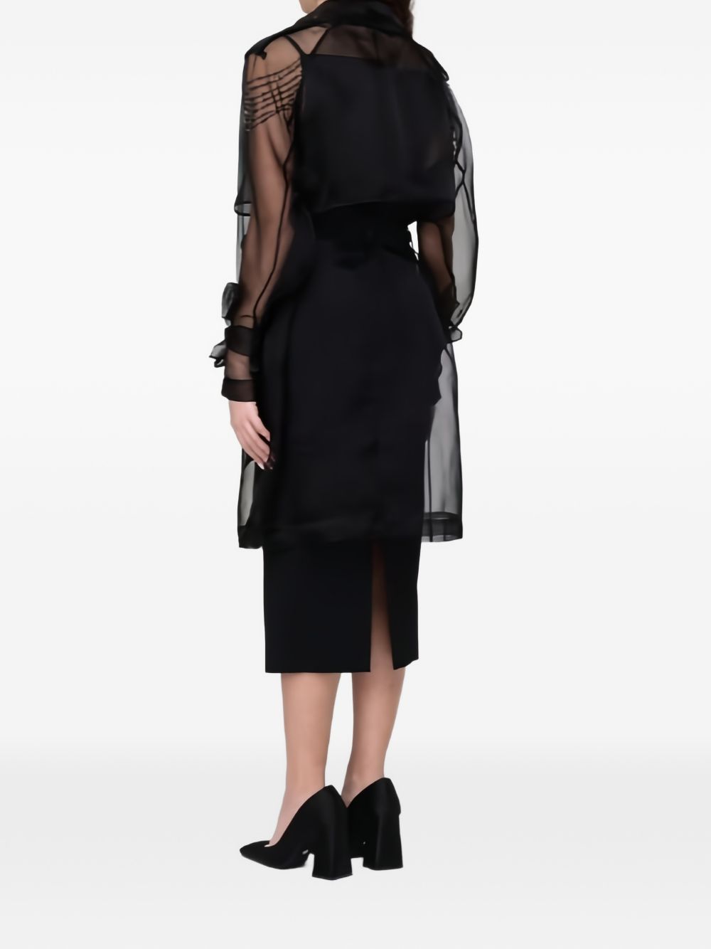 Pinko Coats Black 106614A2DJZ99 (PINKO / コート ) | PINKO (ピンコ)(1)