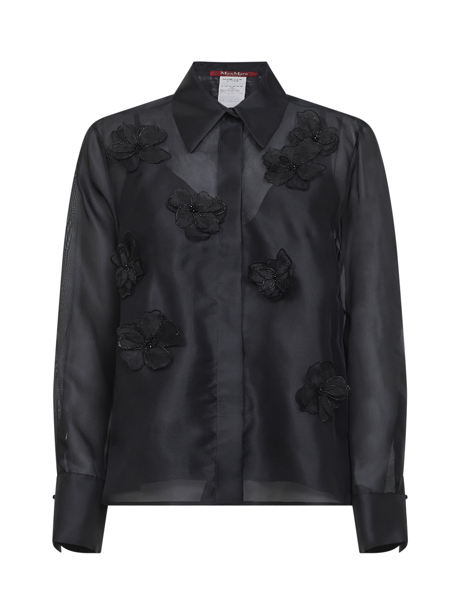 Max Mara Studio Shirts Black 2616261013600MSEAGI008 (Max Mara Studio / シャツ・ブラウス ) | Max Mara Studio (マックスマーラ ステュディオ)