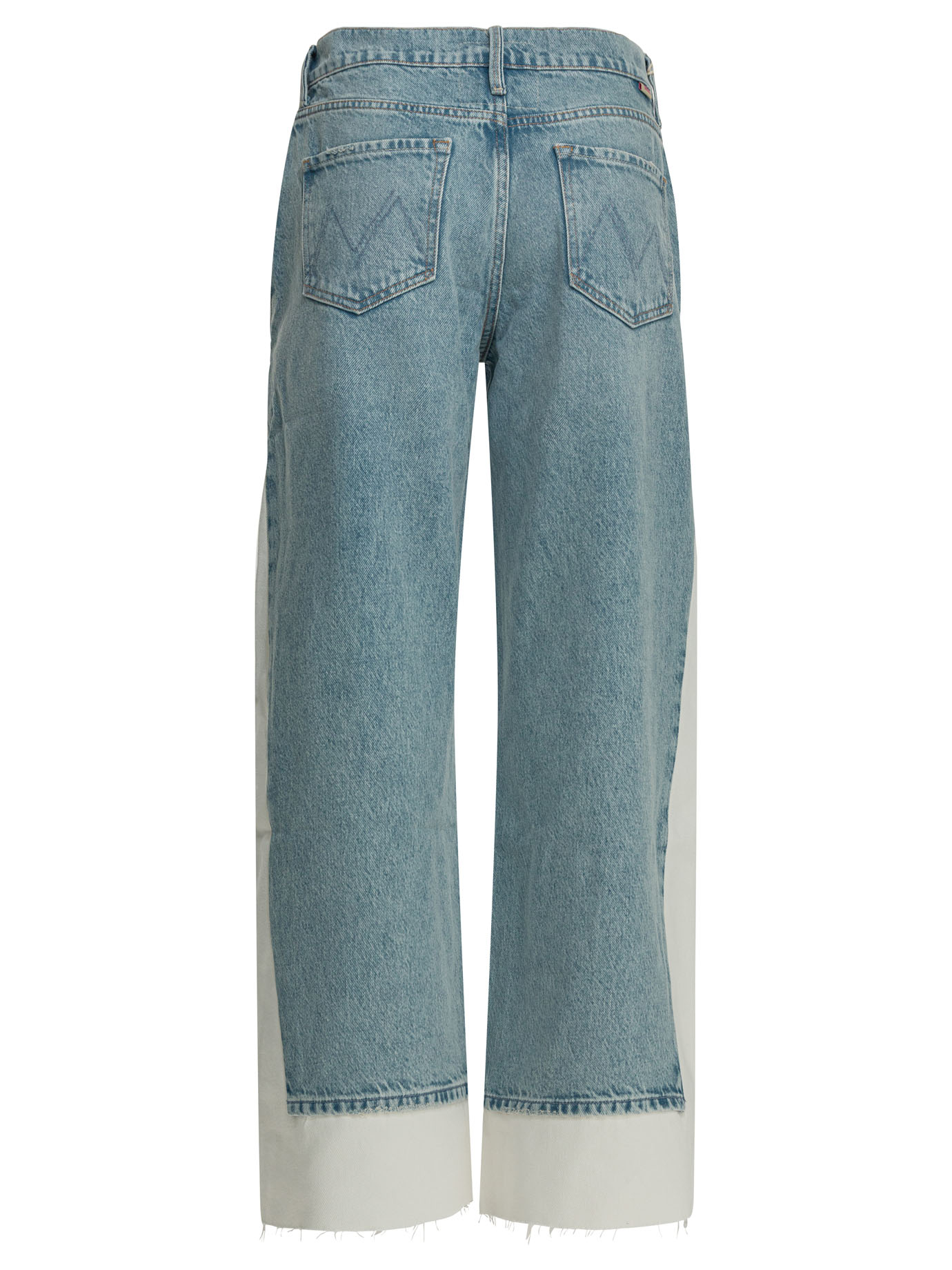 "The Nachio Double Dip Nerdy Fray" wide Leg Jeans 119681321DFR (MOTHER / ジーンズ ) | MOTHER (マザー)(1)