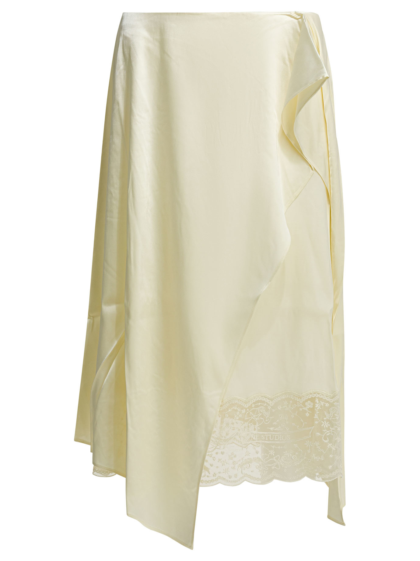 Asymmetrical midi skirt AF0564DBG (Acne Studios / スカート ) | Acne Studios (アクネ ストゥディオズ)