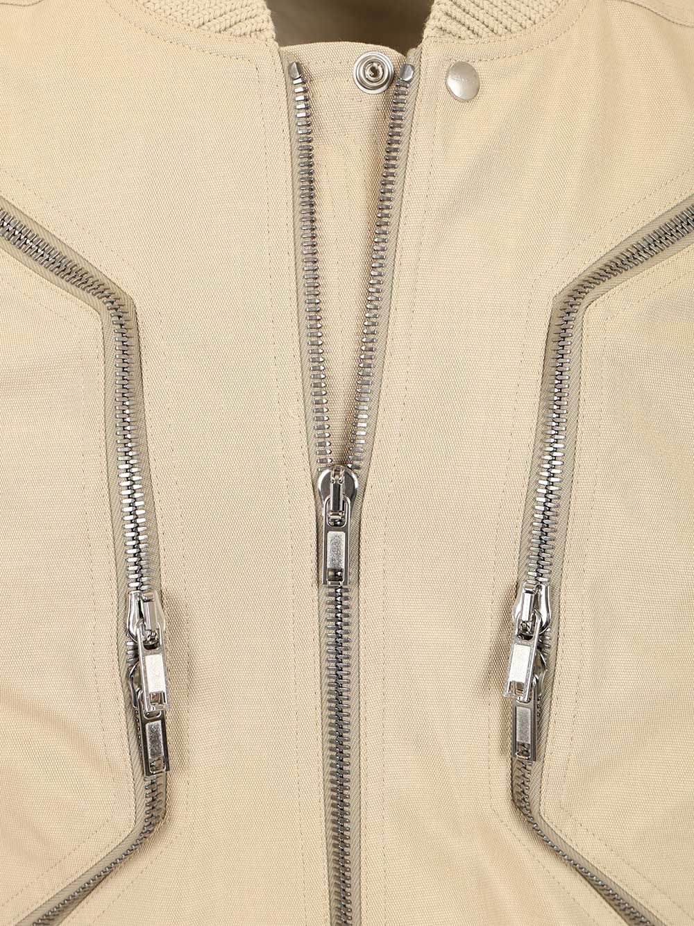 Heizer Flight Jacket in Organic Cotton RU01F2790CDU138 (Rick Owens / カジュアルジャケット ) | Rick Owens (リック オウエンス)(3)