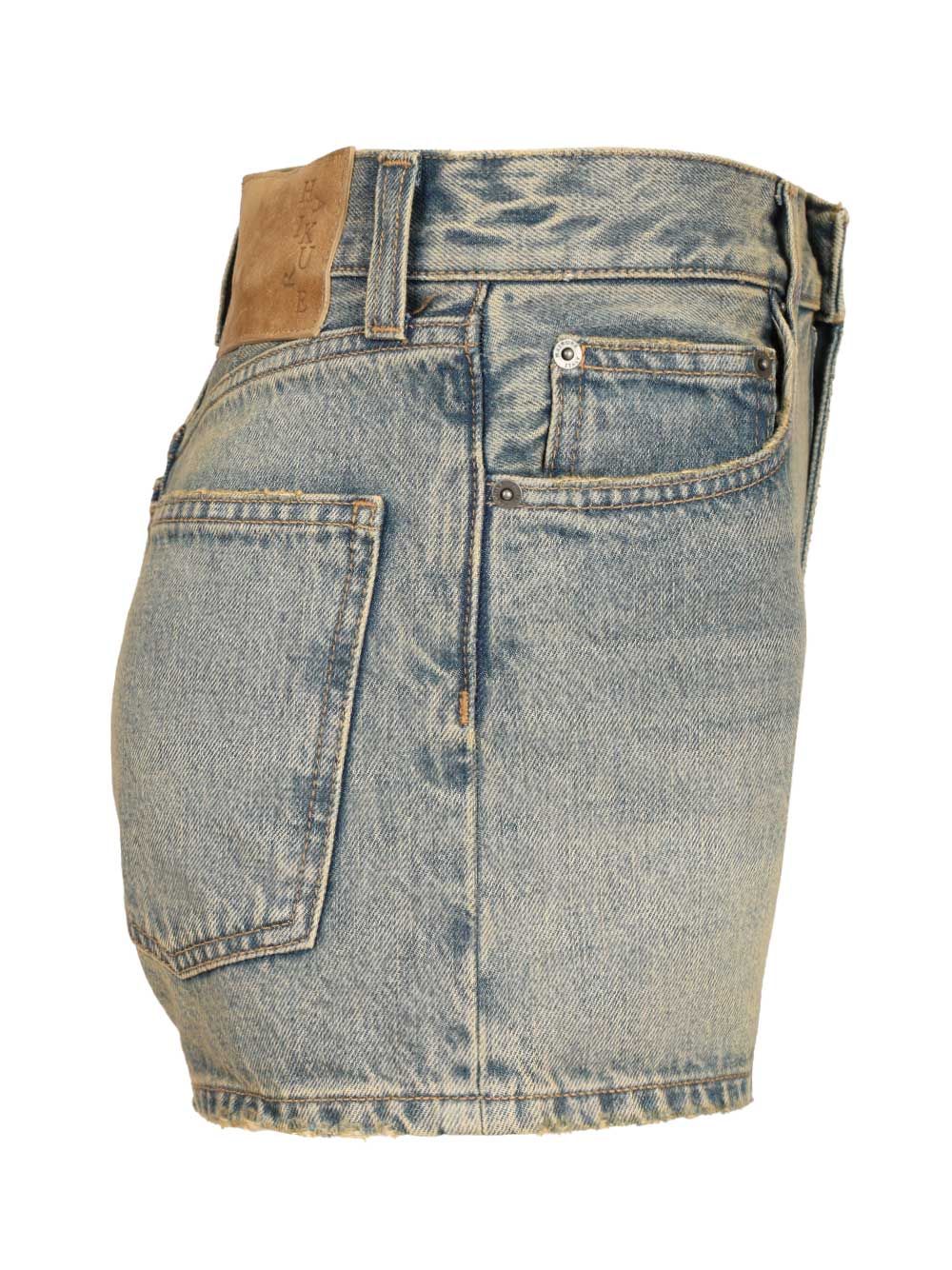 BRIT EARTH BLUE HEW03362DF180L0914L0914 (HAIKURE / ショートパンツ ) | HAIKURE (ハイクレ)(2)