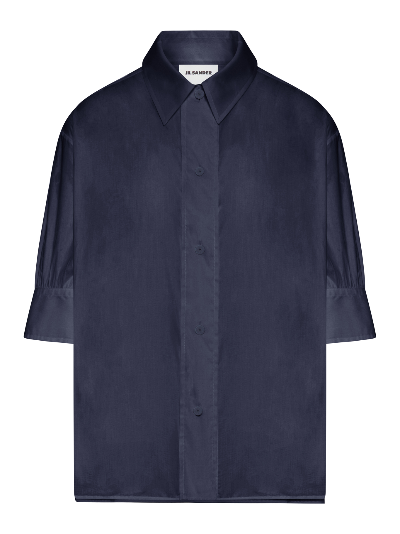 SEMI-TRANSPARENT COTTON SHIRT J01DL0162J45326402 (Jil Sander / シャツ・ブラウス ) | Jil Sander (ジルサンダー)