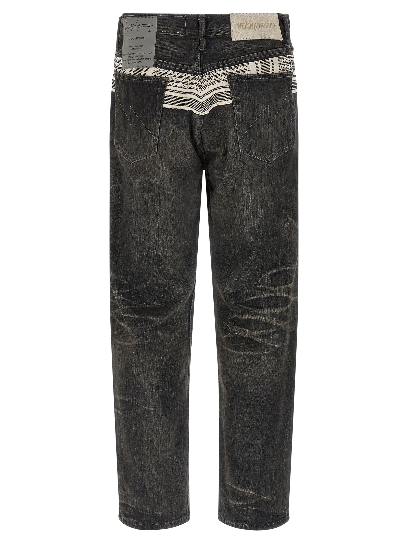 Yohji Yamamoto 'Savege denim' jeans × NH HKP94065BLACK (Yohji Yamamoto / ジーンズ ) | Yohji Yamamoto (ヨウジヤマモト)(1)