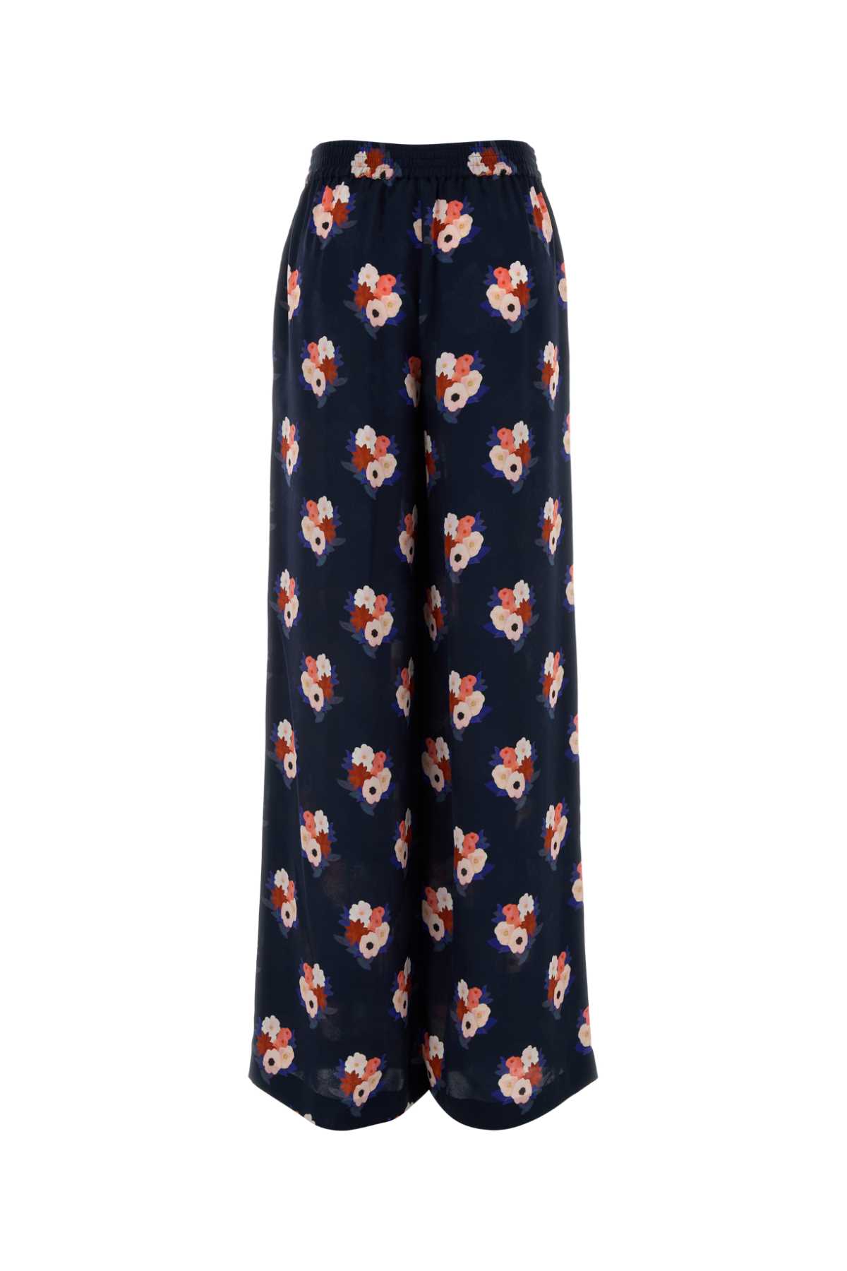 Printed silk wide-leg pant FR6494AW9HF1W0A (FENDI / パンツ ) | FENDI (フェンディ)(1)