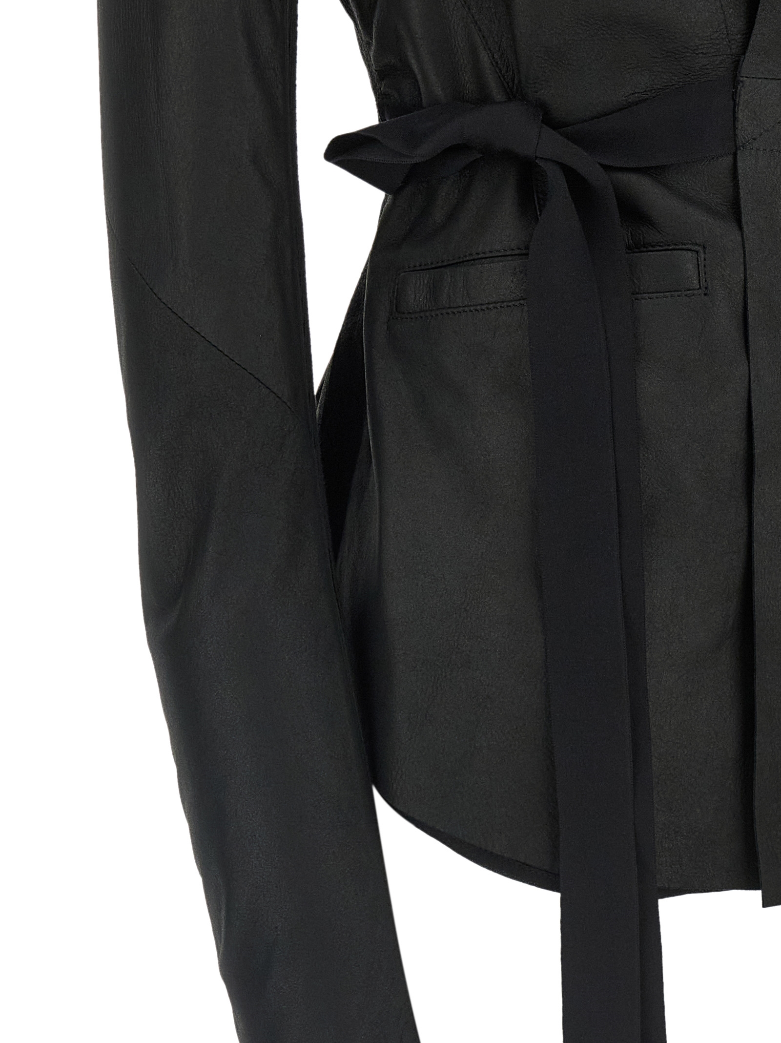 'Hollywood' Leather Jacket RP01F6749LBF09 (Rick Owens / レザー&ファージャケット・コート ) | Rick Owens (リック オウエンス)(3)