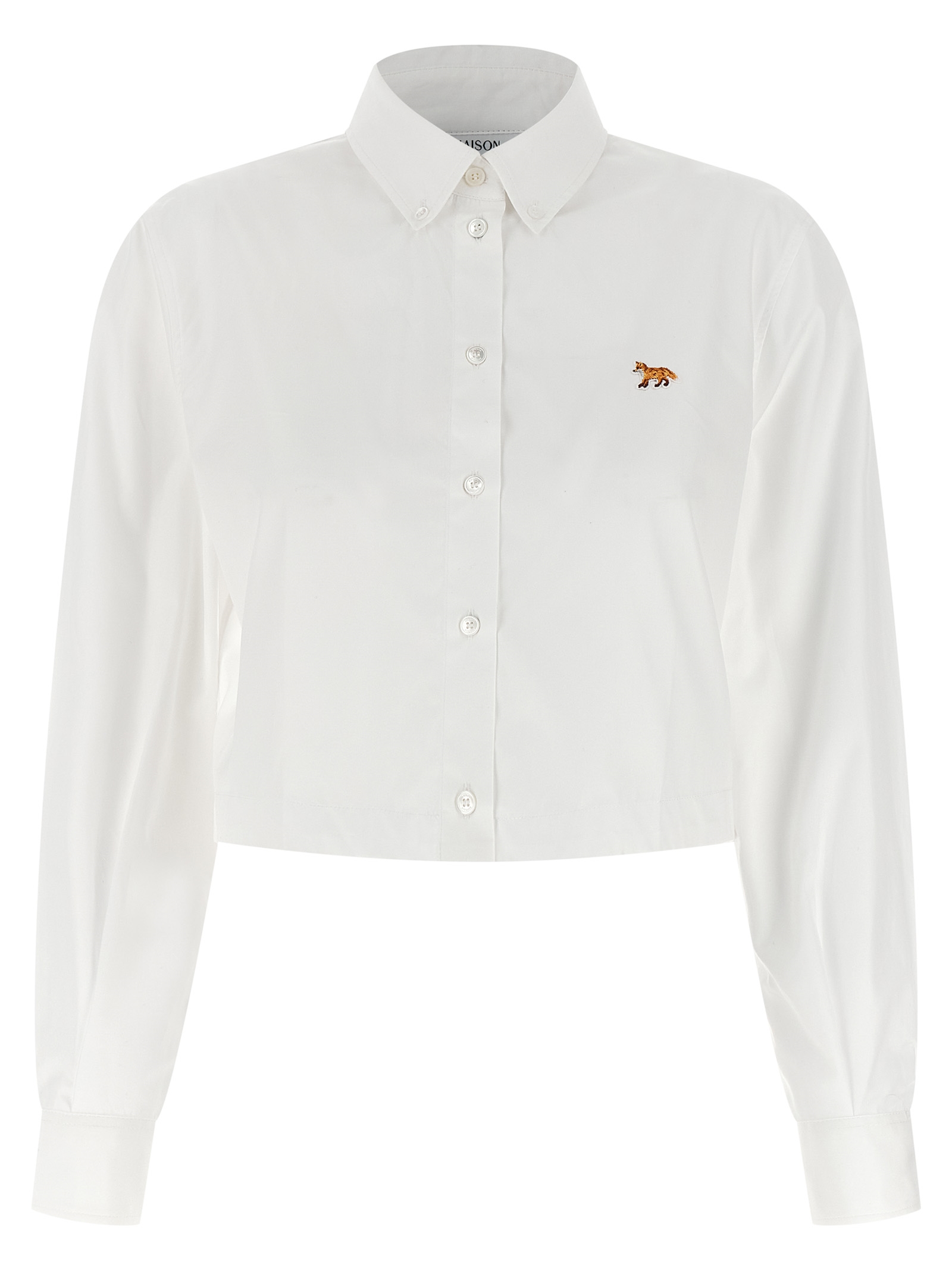 'Baby Fox' cropped shirt QW00402WC0026P100 (Maison Kitsuné / シャツ・ブラウス ) | Maison Kitsuné (メゾン キツネ)