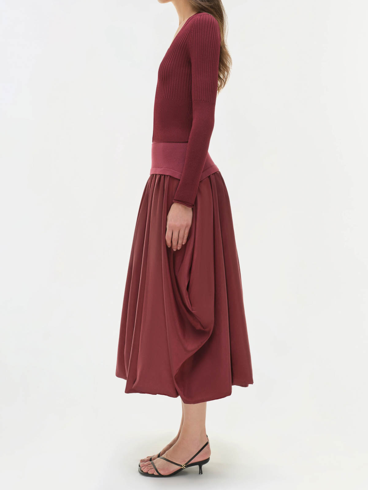 Corinn Midi Skirt 5253032B (SIMKHAI / スカート ) | SIMKHAI (シンカイ)(2)