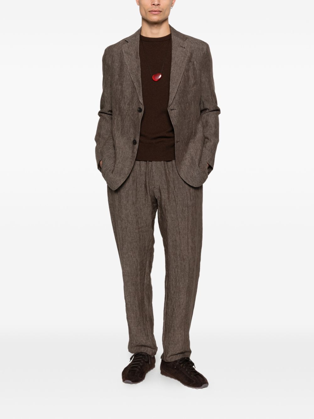 Emporio Armani Trousers Brown EM004672TE10410O6002 (EMPORIO ARMANI / パンツ ) | EMPORIO ARMANI (エンポリオ アルマーニ)(3)