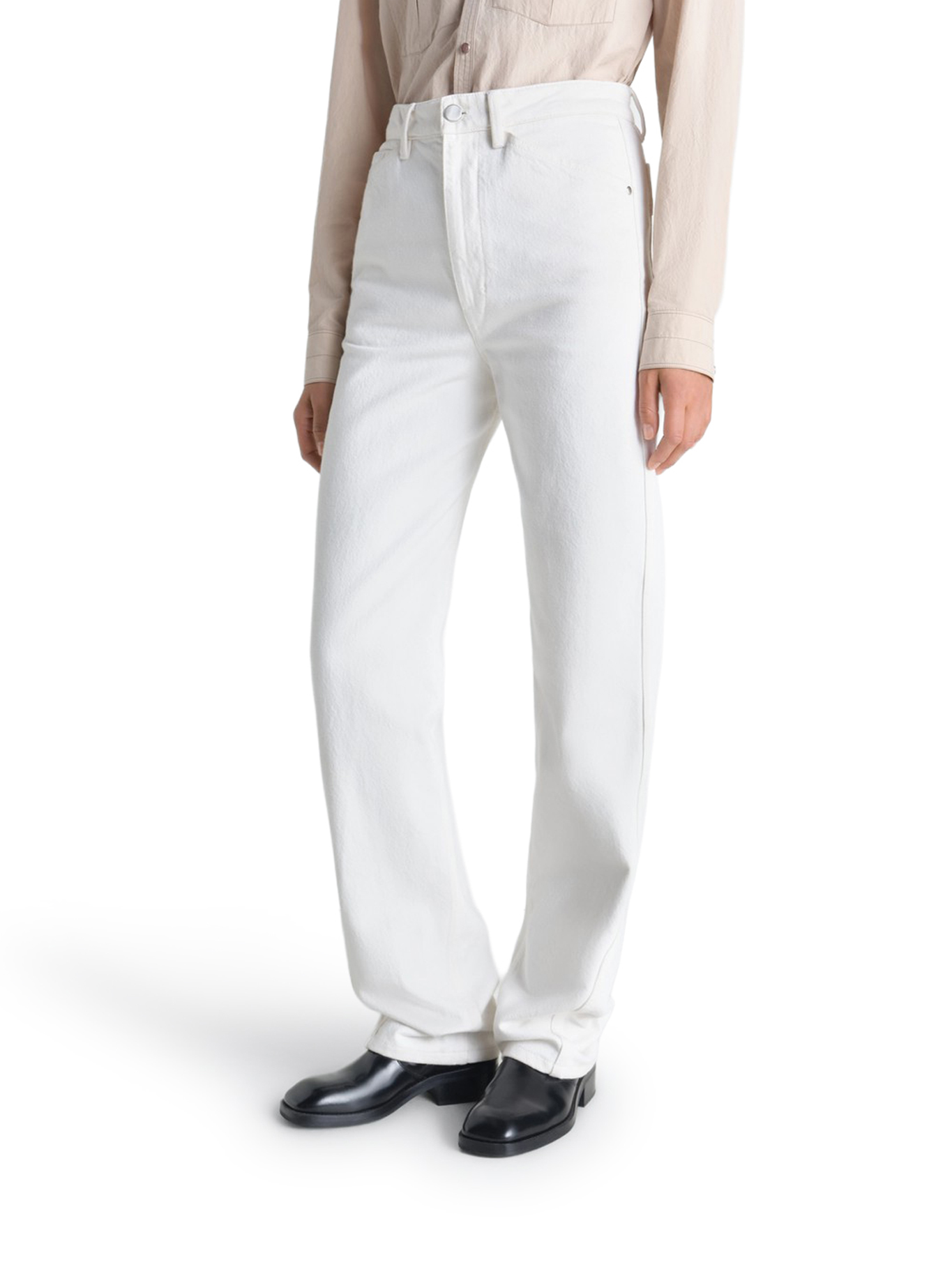 FIVE-POCKET COTTON TROUSERS PA1226LD1070WH086 (LEMAIRE / パンツ ) | LEMAIRE (ルメール)(1)