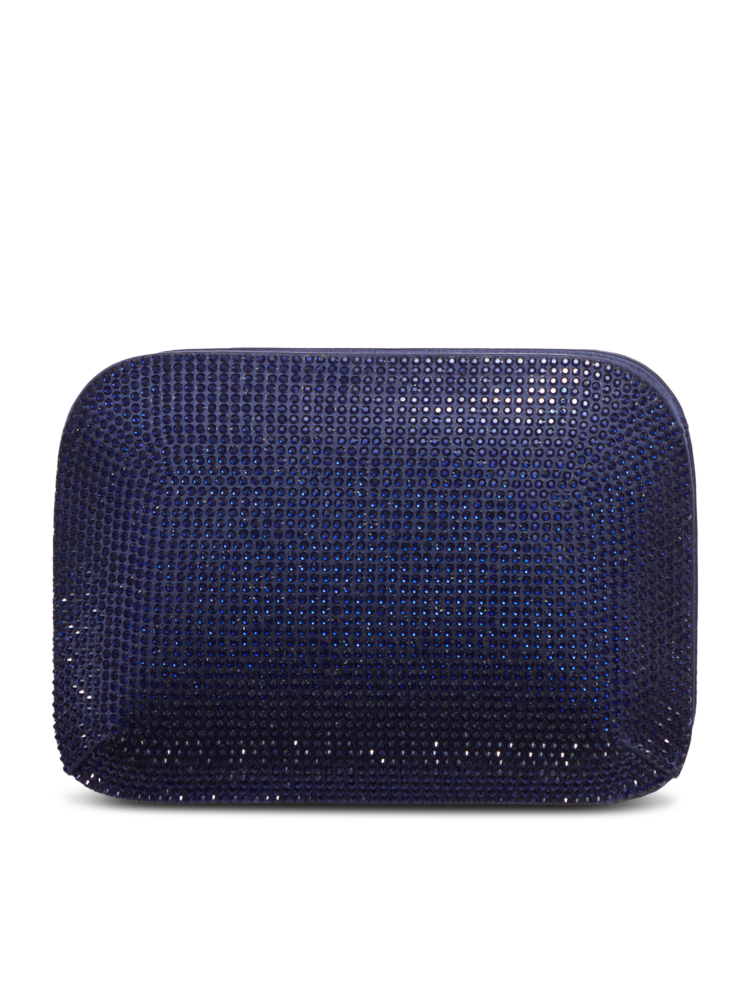 JEWEL CLUTCH BAG IN SATIN WITH BLUE CRYSTALS AND CHAIN Y1C097YFW1A80013 (GIORGIO ARMANI / クラッチバッグ・ポーチ ) | GIORGIO ARMANI (ジョルジオ アルマーニ)