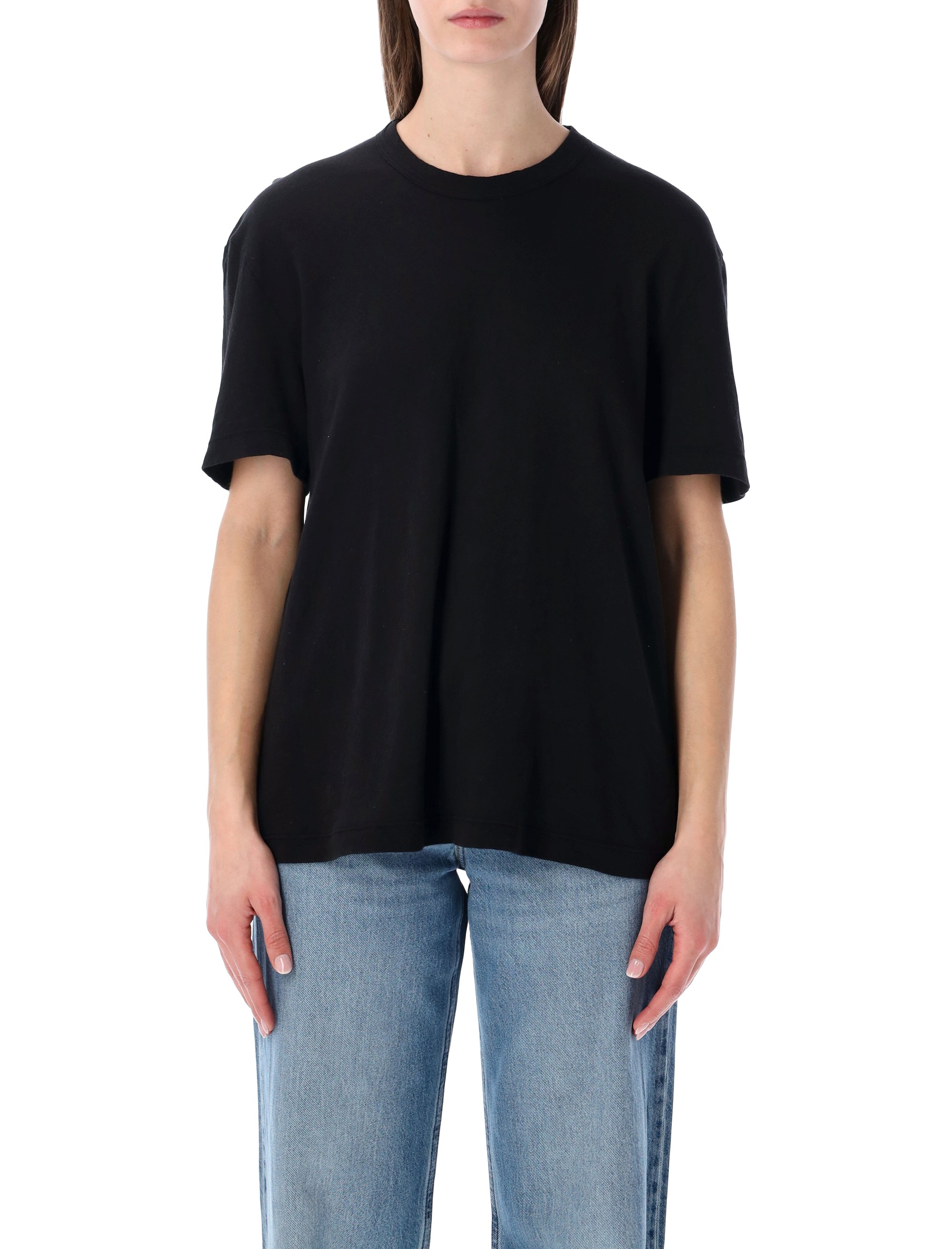 James Perse T-shirts and Polos Black WUC3842BLK (JAMES PERSE / Tシャツ・カットソー ) | JAMES PERSE (ジェームス パース)
