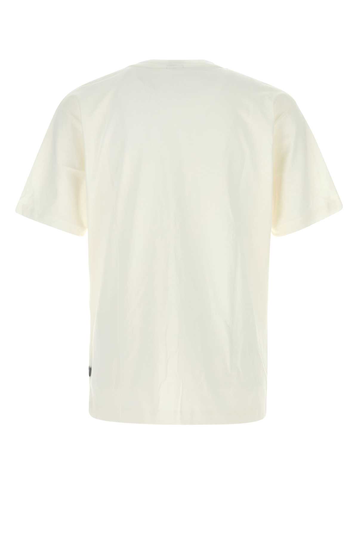 White cotton t-shirt MT41908SSTSEASALT (New Balance / Tシャツ・カットソー ) | New Balance (ニューバランス)(1)