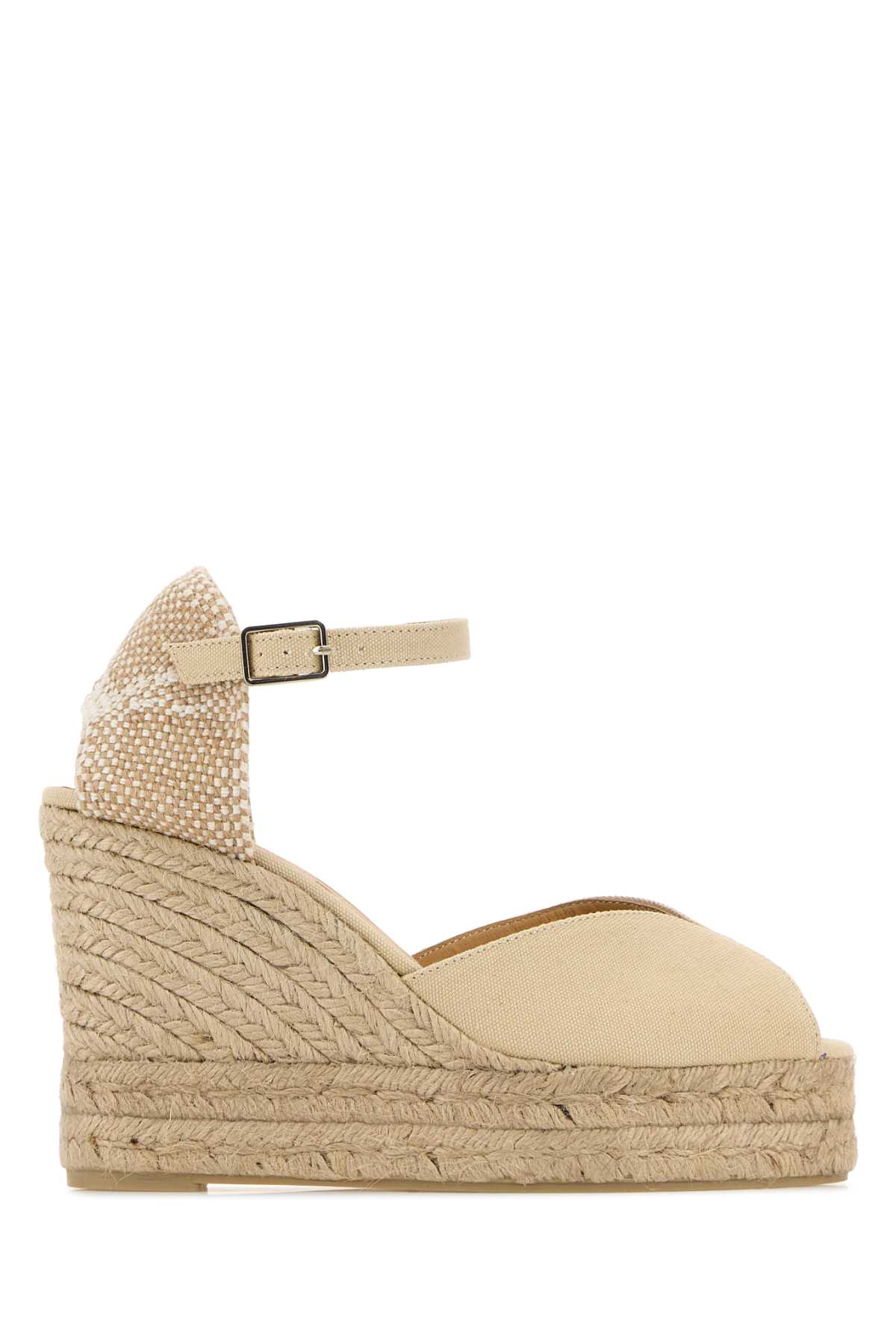 Sand canvas Bianca wedges 022233IVORY (Castañer / サンダル ) | Castañer (カスタニエール)
