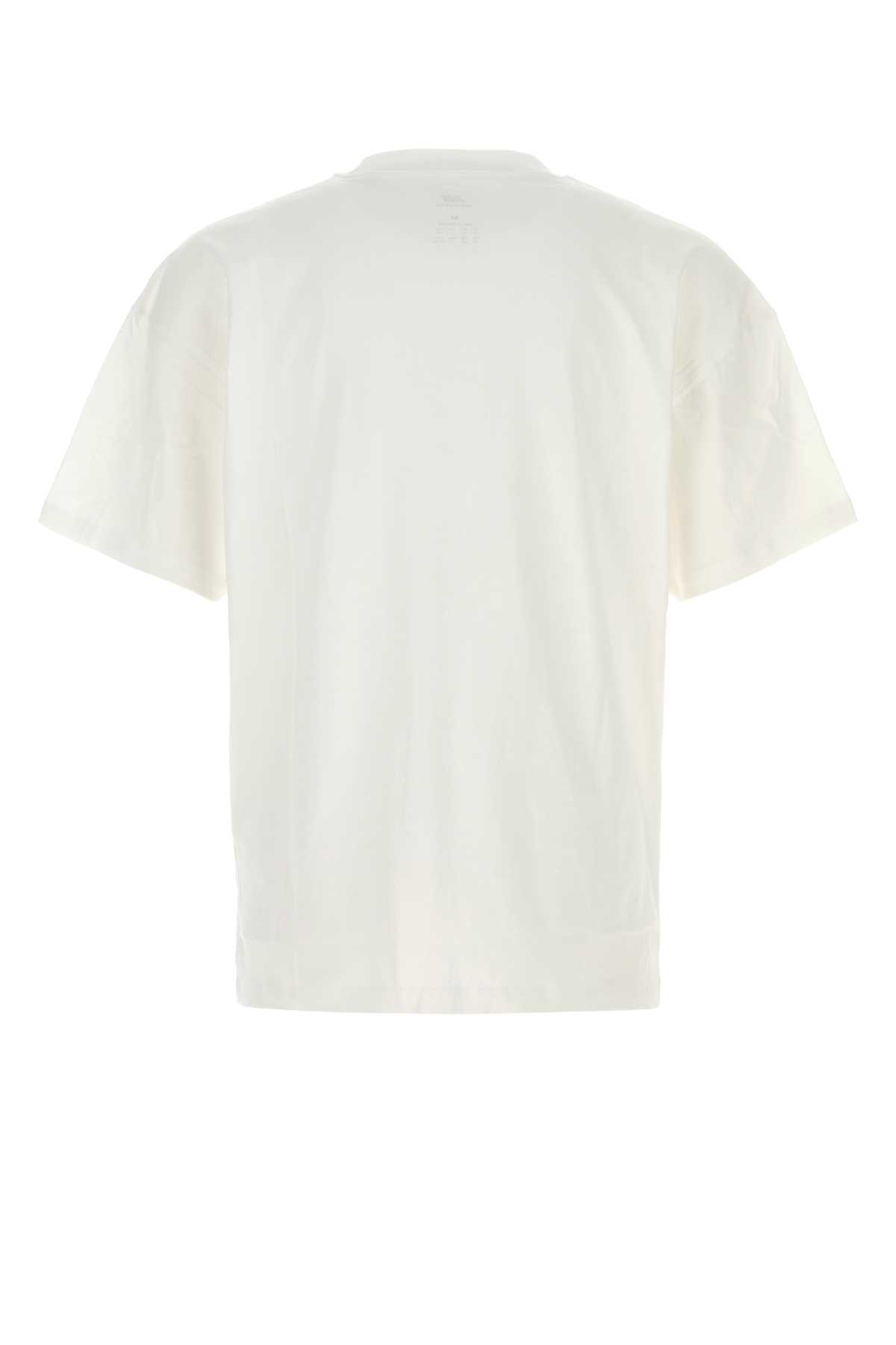 White cotton t-shirt MT61D0U5WTWHITE (New Balance / Tシャツ・カットソー ) | New Balance (ニューバランス)(1)