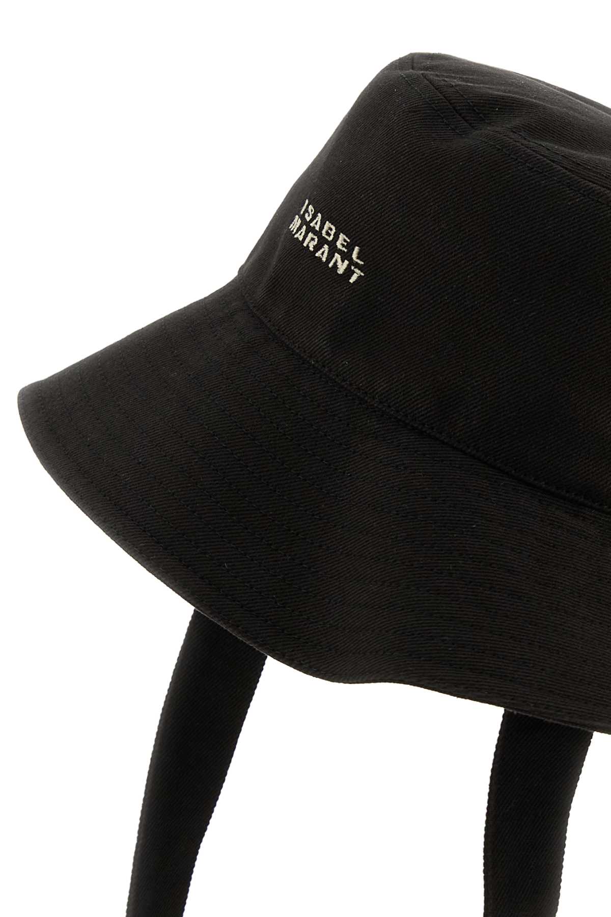 Black canvas bucket hat CU073XFAD1C10A02FK (Isabel Marant / 帽子 ) | Isabel Marant (イザベル マラン)(1)