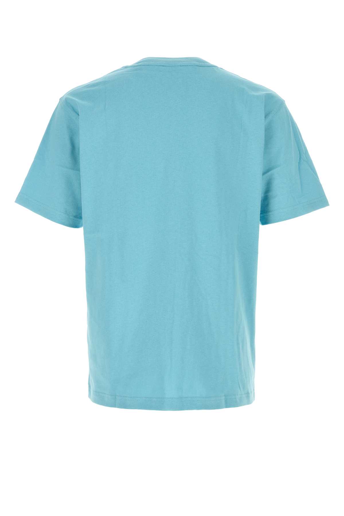 Turquoise cotton t-shirt MT41533AAYTAFFYBLUE (New Balance / Tシャツ・カットソー ) | New Balance (ニューバランス)(1)