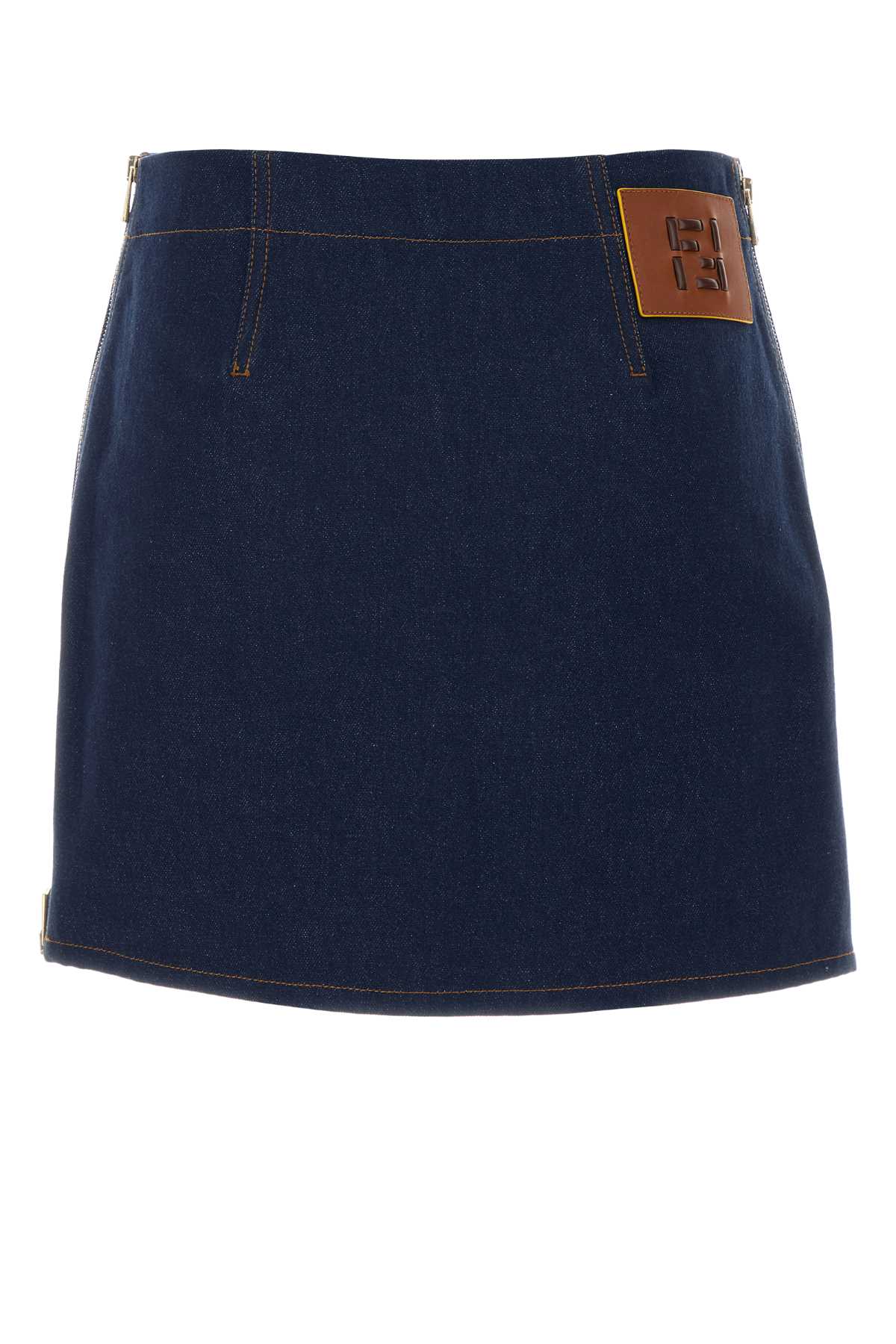 Denim mini skirt FLQ608AOHSF0QB0 (FENDI / スカート ) | FENDI (フェンディ)(1)