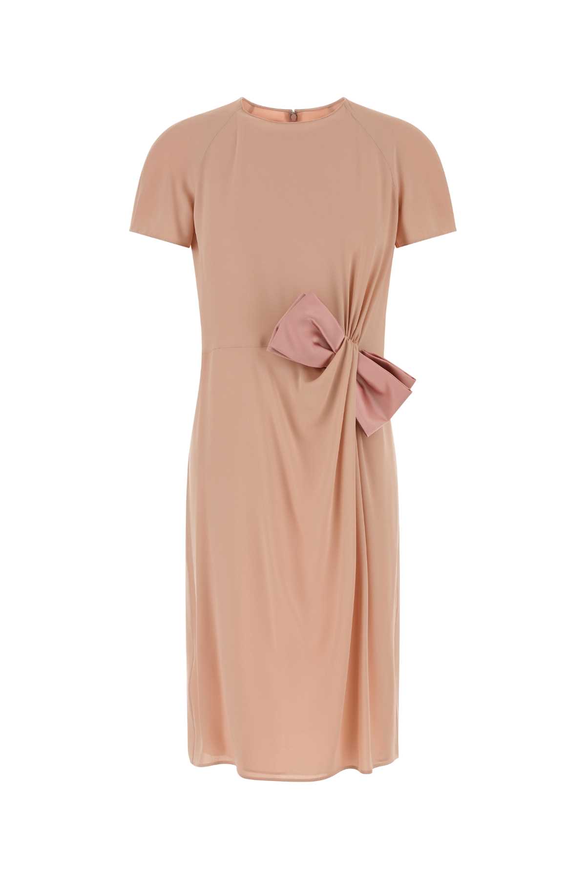 Pink crepe dress 8B3VAHT01MHR13 (Valentino Garavani / ワンピース・ドレス・オールインワン ) | Valentino Garavani (ヴァレンティノ)