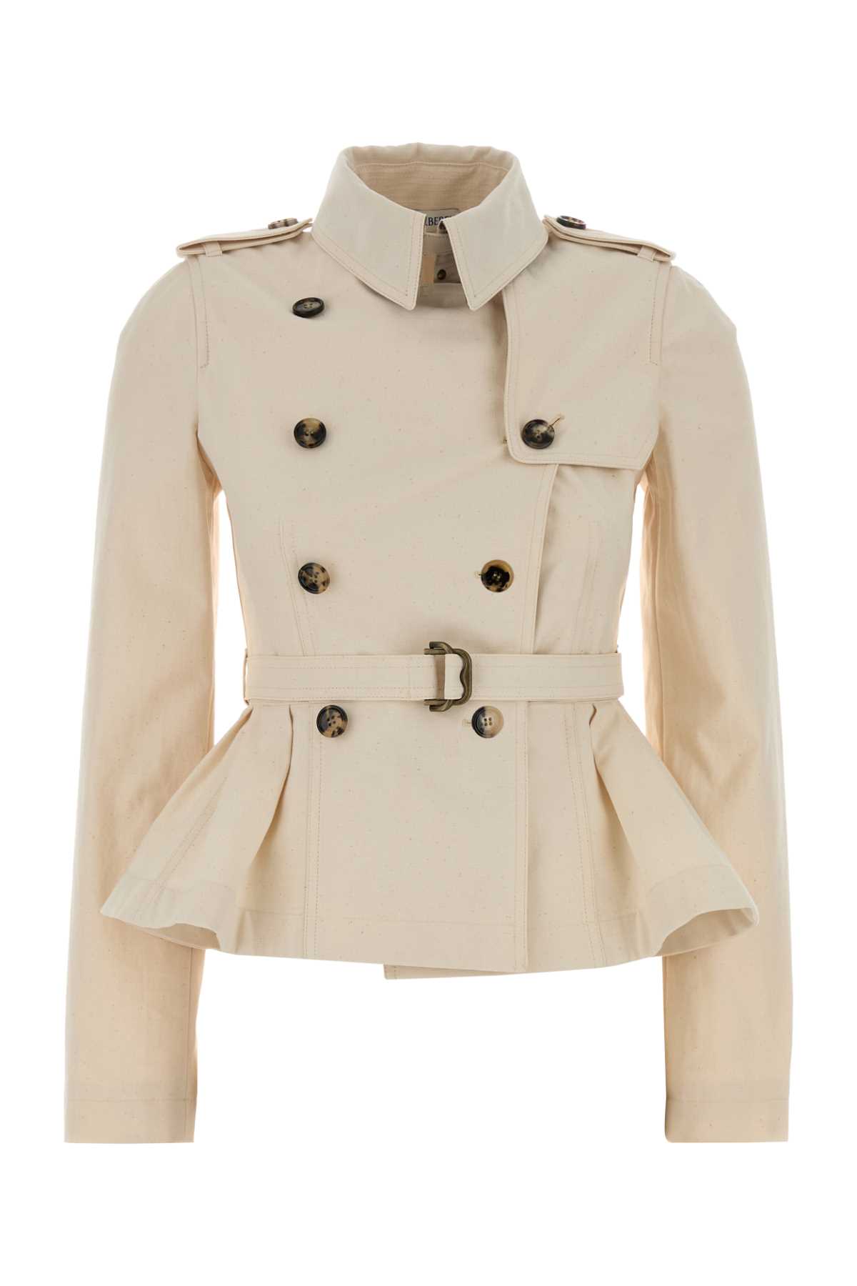 Ivory cotton Isabella trench coat 8120786C4013 (Burberry / コート ) | Burberry (バーバリー)