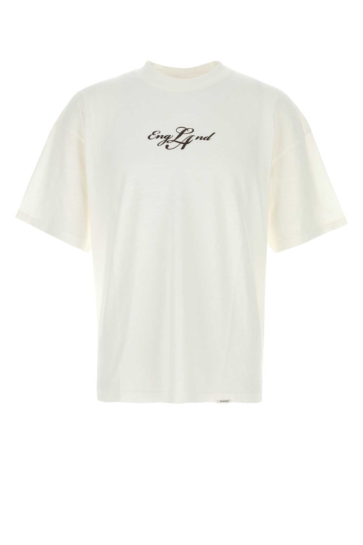 White cotton t-shirt MLM10087372 (REPRESENT / Tシャツ・カットソー ) | REPRESENT (リプレゼント)