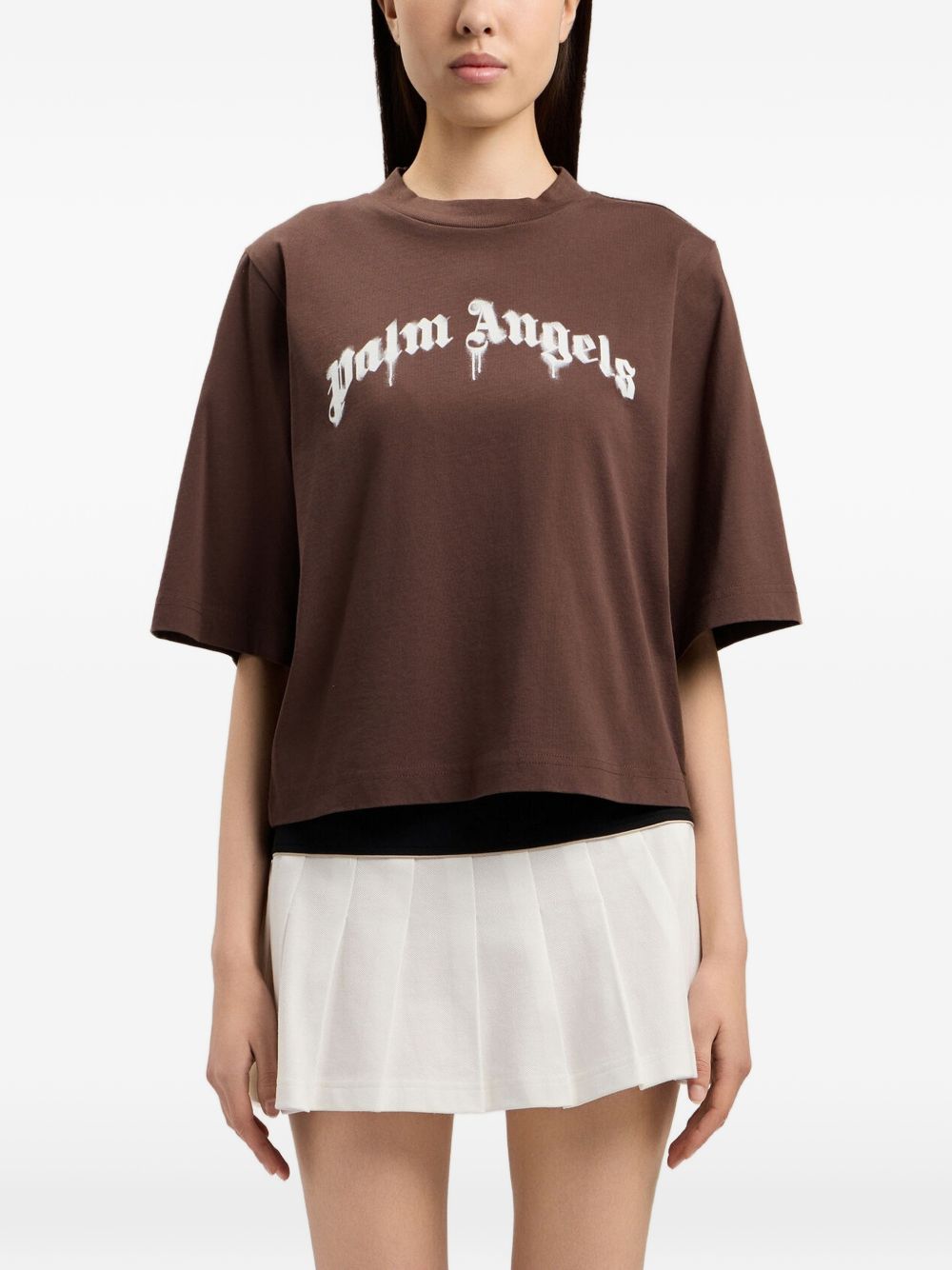 Palm Angels Sweaters PWAA079S26JER0041003 (Palm Angels / Tシャツ・カットソー ) | Palm Angels (パームエンジェルス)(1)