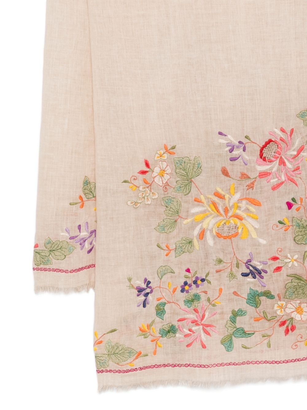 Faliero Sarti Scarfs MultiColour E261018GERBERA93931 (Faliero Sarti / スカーフ・マフラー ) | Faliero Sarti (ファリエロ サルティ)(2)