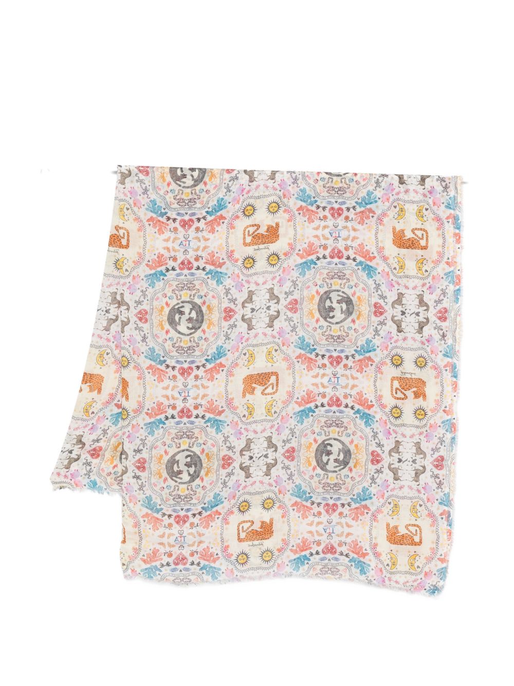 Faliero Sarti Scarfs MultiColour E262030POLY99910 (Faliero Sarti / スカーフ・マフラー ) | Faliero Sarti (ファリエロ サルティ)