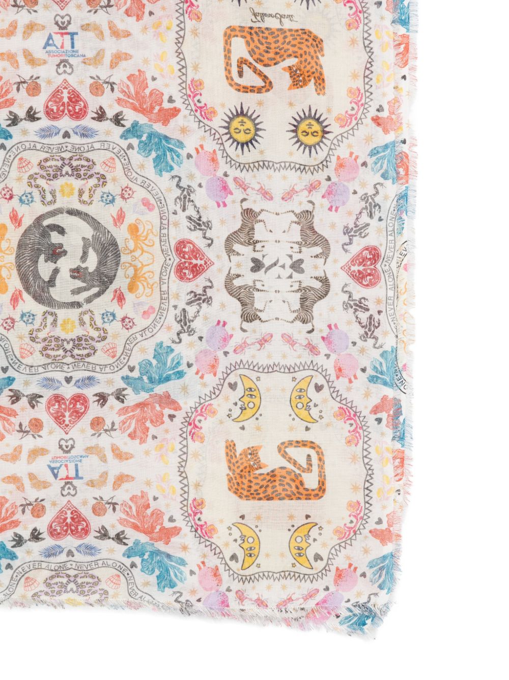 Faliero Sarti Scarfs MultiColour E262030POLY99910 (Faliero Sarti / スカーフ・マフラー ) | Faliero Sarti (ファリエロ サルティ)(1)