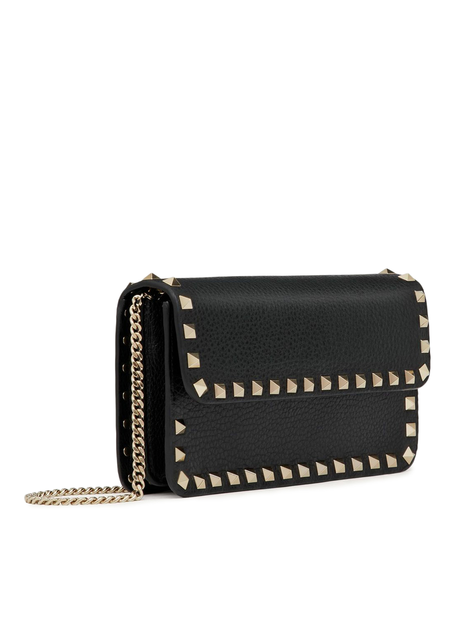 ROCKSTUD CHAIN POUCH IN GARNET CALFSKIN 8W2P0S61VSH0NO (Valentino Garavani / ハンドバッグ・ショルダーバッグ ) | Valentino Garavani (ヴァレンティノ)(1)