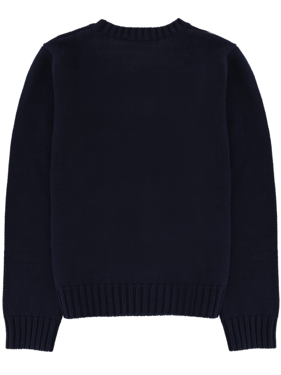 JERSEY WITH LOGO WS06566205BL106DARKNAVY (Sporty & Rich / ニット・セーター・カーディガン ) | Sporty & Rich (スポーティアンドリッチ)(1)
