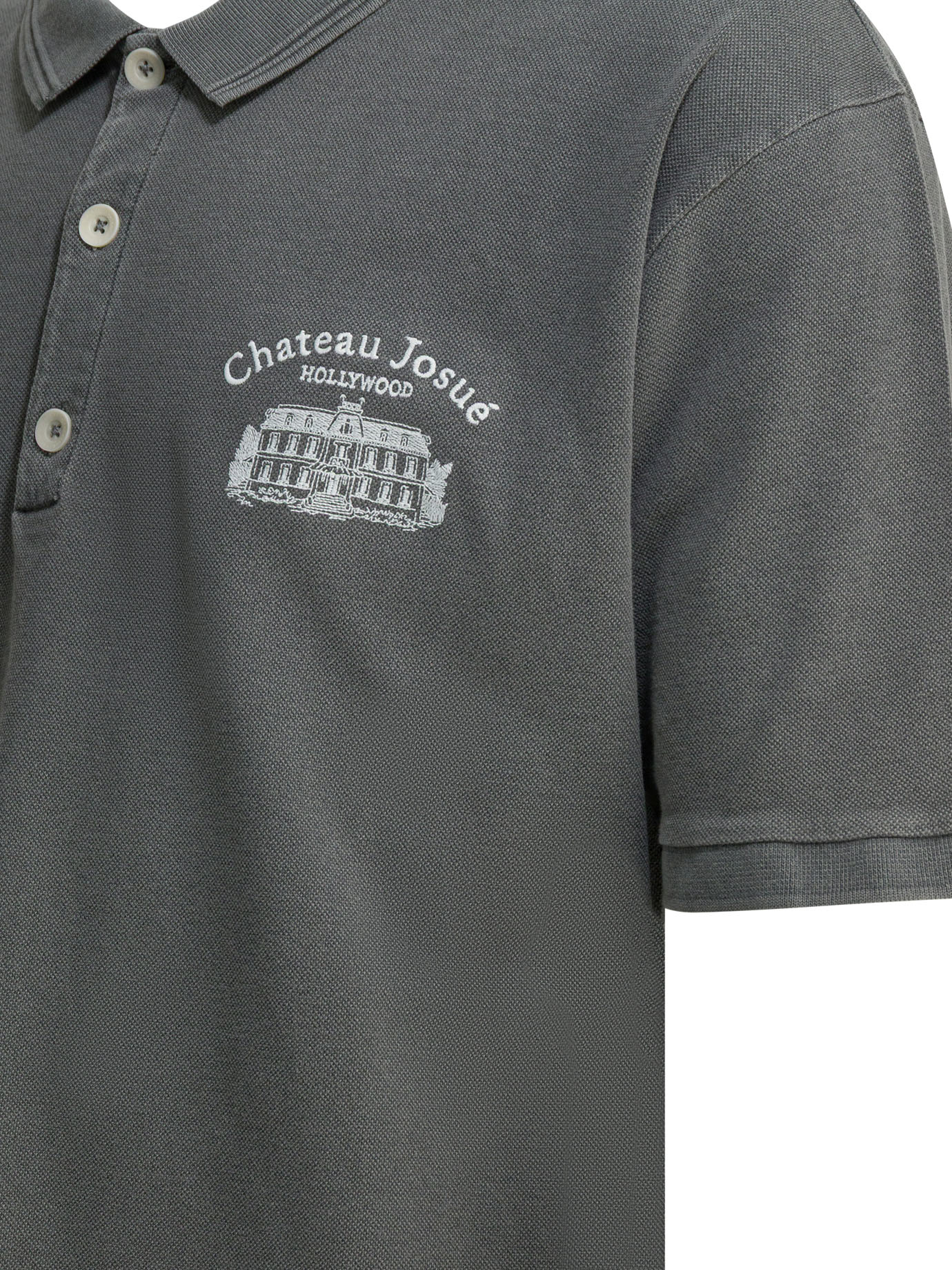 "Preamo" Polo shirt with buttons PP60069GREY (GALLERY DEPT / ポロシャツ ) | GALLERY DEPT (ギャラリー デプト)(3)