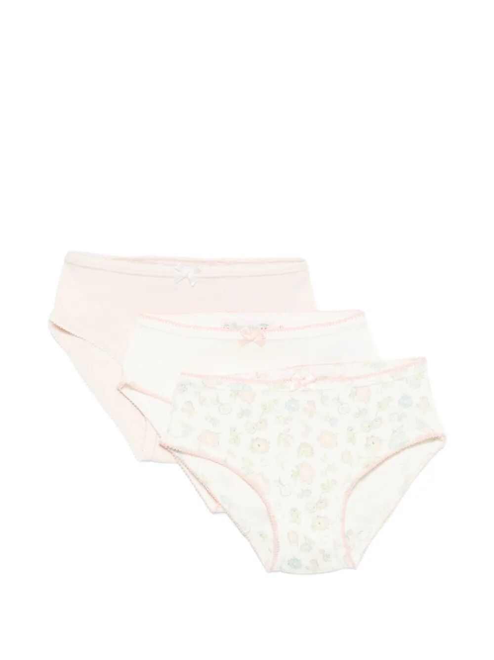 PACK OF 3 AUBREE ORGANIC COTTON PANTIES S06GUNK00002523 (Bonpoint / アンダーウェア ) | Bonpoint (ボンポワン)