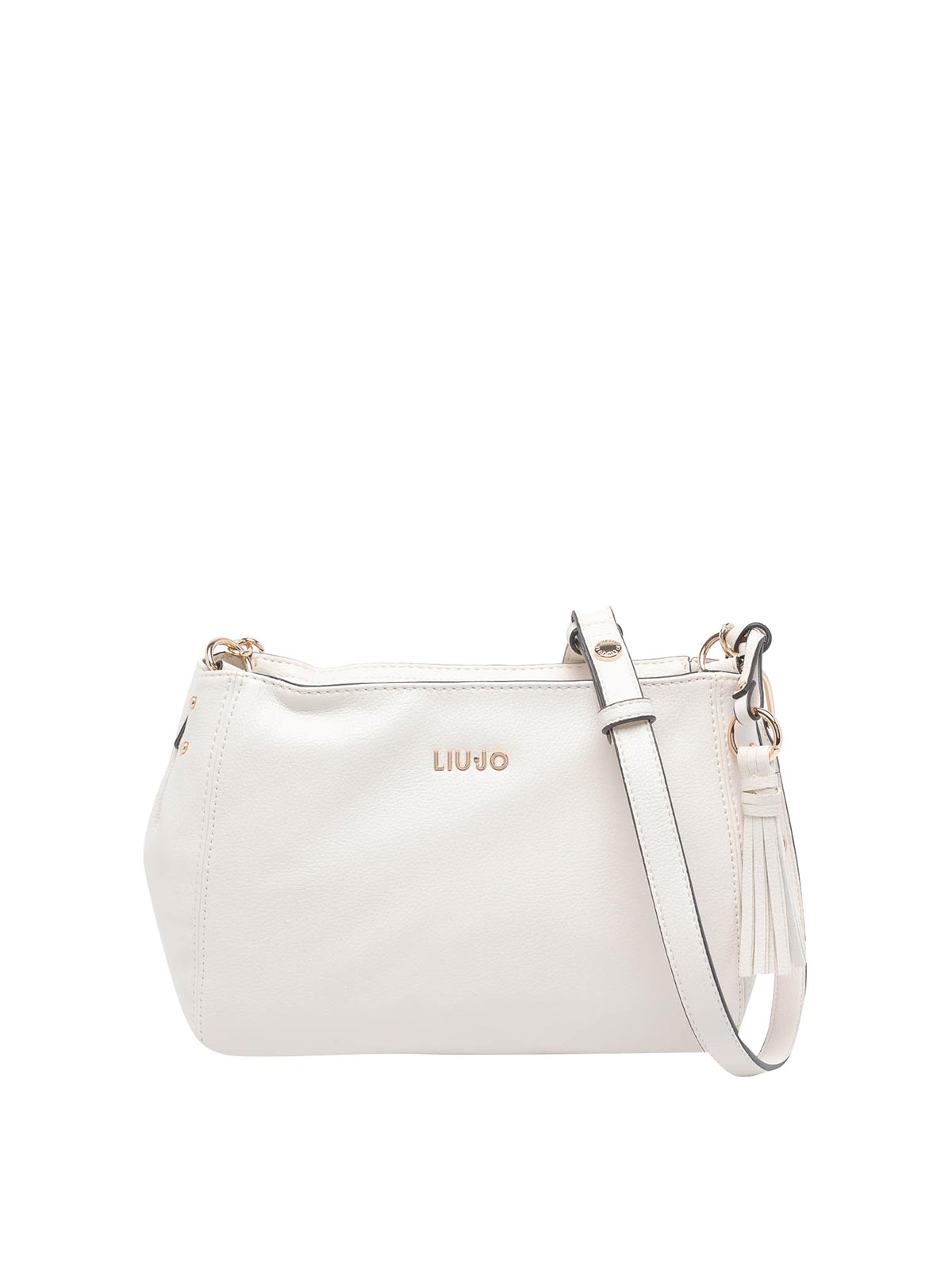 White Logo Crossbody Bag AA6187E1012X0459 (LIU•JO / ハンドバッグ・ショルダーバッグ ) | LIU•JO (リュー・ジョー)