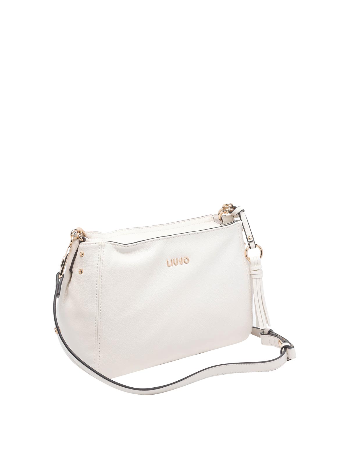 White Logo Crossbody Bag AA6187E1012X0459 (LIU•JO / ハンドバッグ・ショルダーバッグ ) | LIU•JO (リュー・ジョー)(1)
