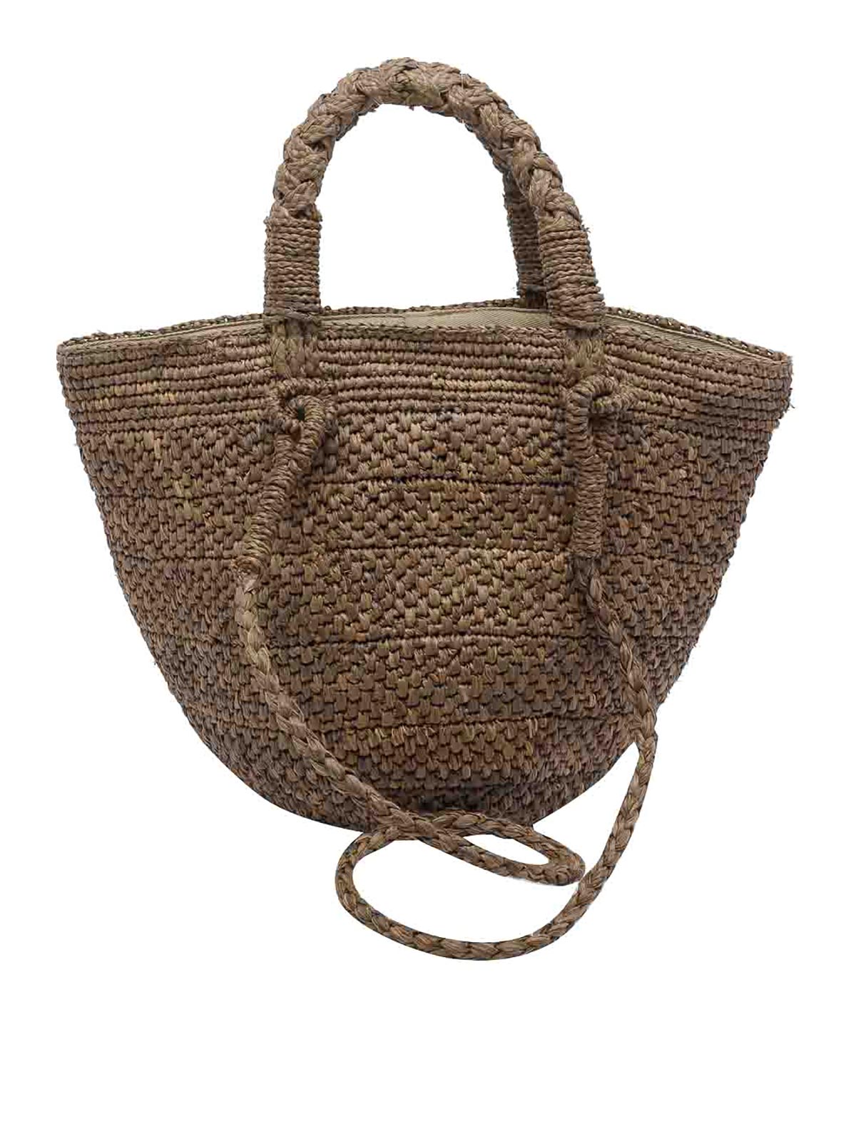 Dark Tea Arona Handbag ARONADARKTEA (IBELIV / トートバッグ ) | IBELIV (アイビリーブ)